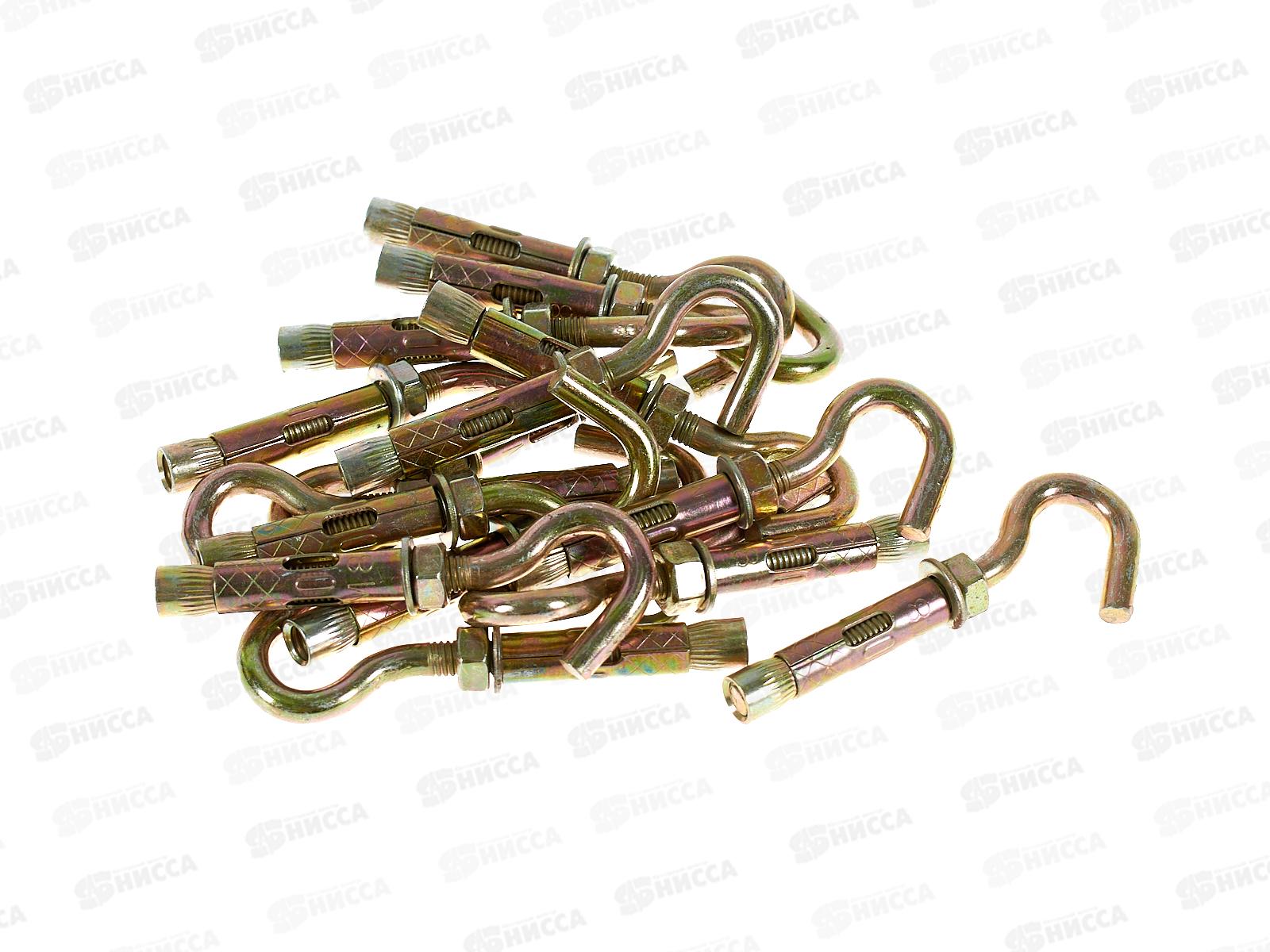 Анкерный болт с крюком  8x 45 (цинк 15шт)