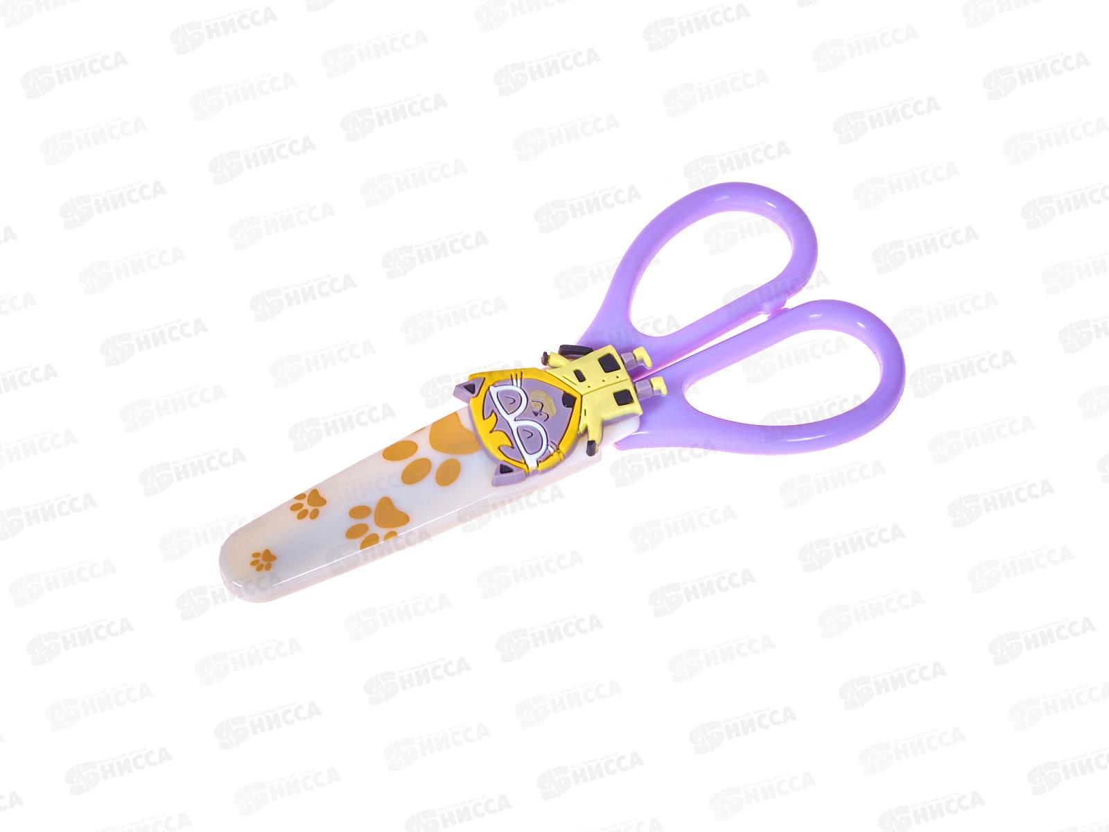 Ножницы дет. MAZARI M-5643 120мм, Cat пл.лезвия, асс.,  *24/288