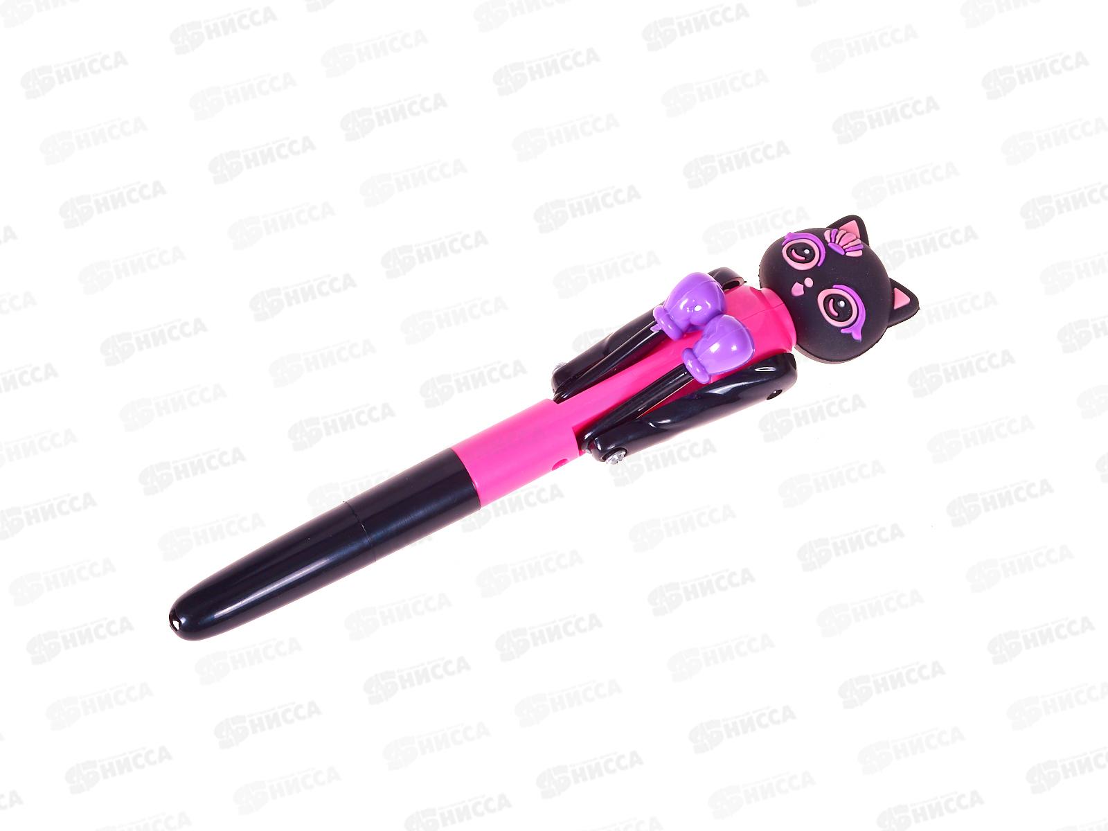 Ручка шар. MAZARI Boxing Cat синяя, 0,7 мм M-15613-70 *24