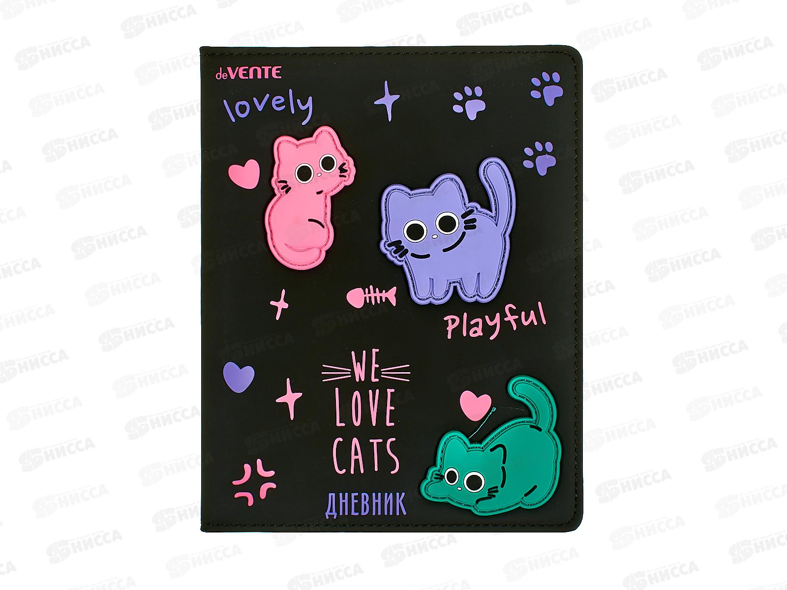 Дневник deVente Funny Cats иск.кожа, 2020557 *12