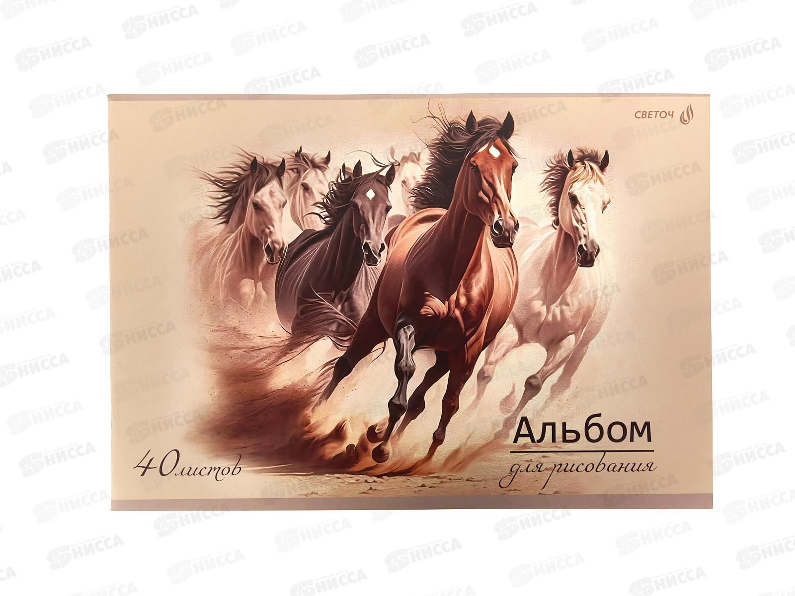 Альбом для рисования 40л SVETOCH Грация и сила, 5в, 01715 *5/30