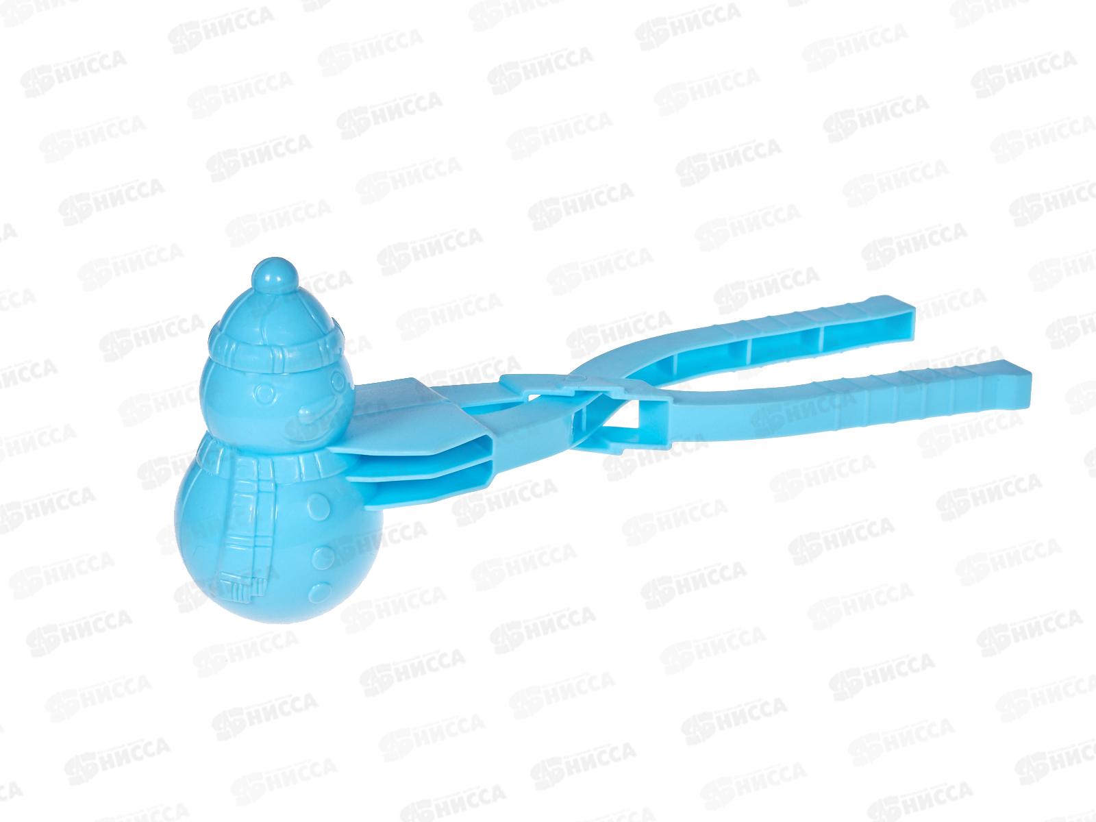 Форма для снега и песка (снежколеп) &quotСнеговик&quot 8,5см, 5 цветов, 1000912