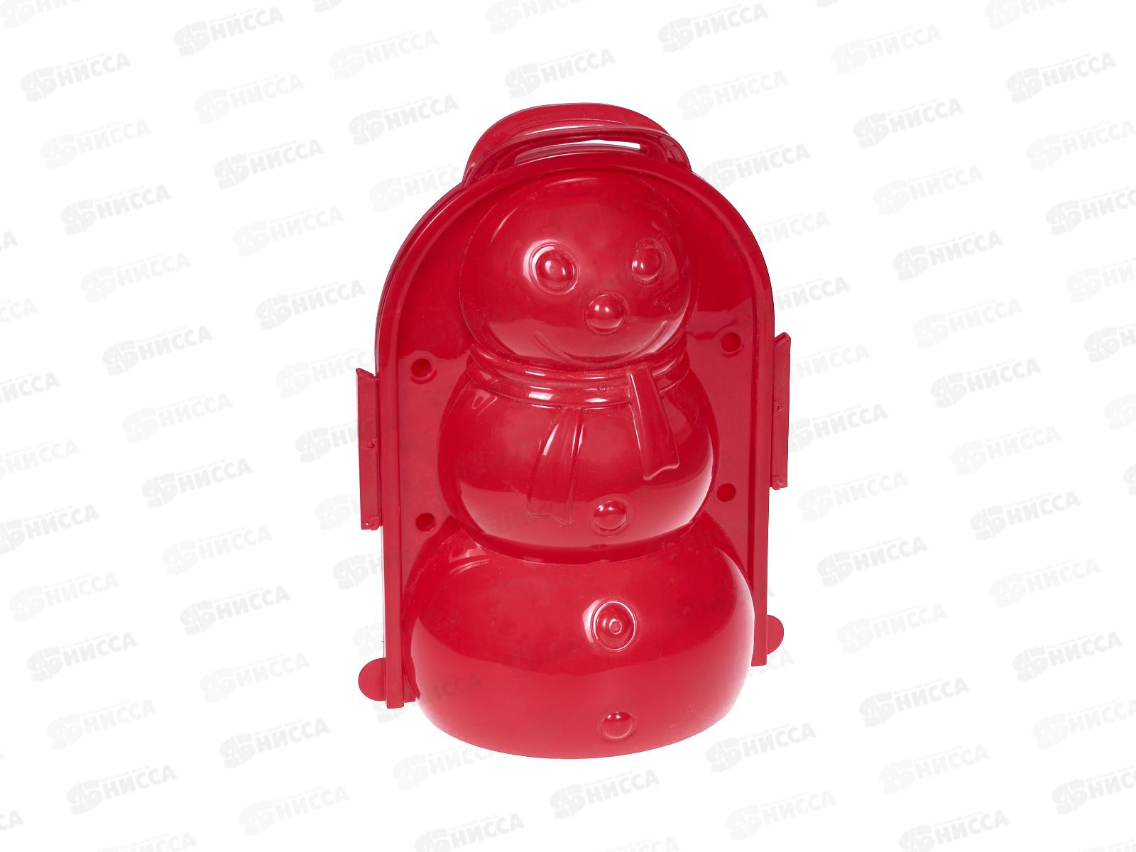 Форма для снега и песка "Снеговик" 22,5см, 3 цв., 1000921