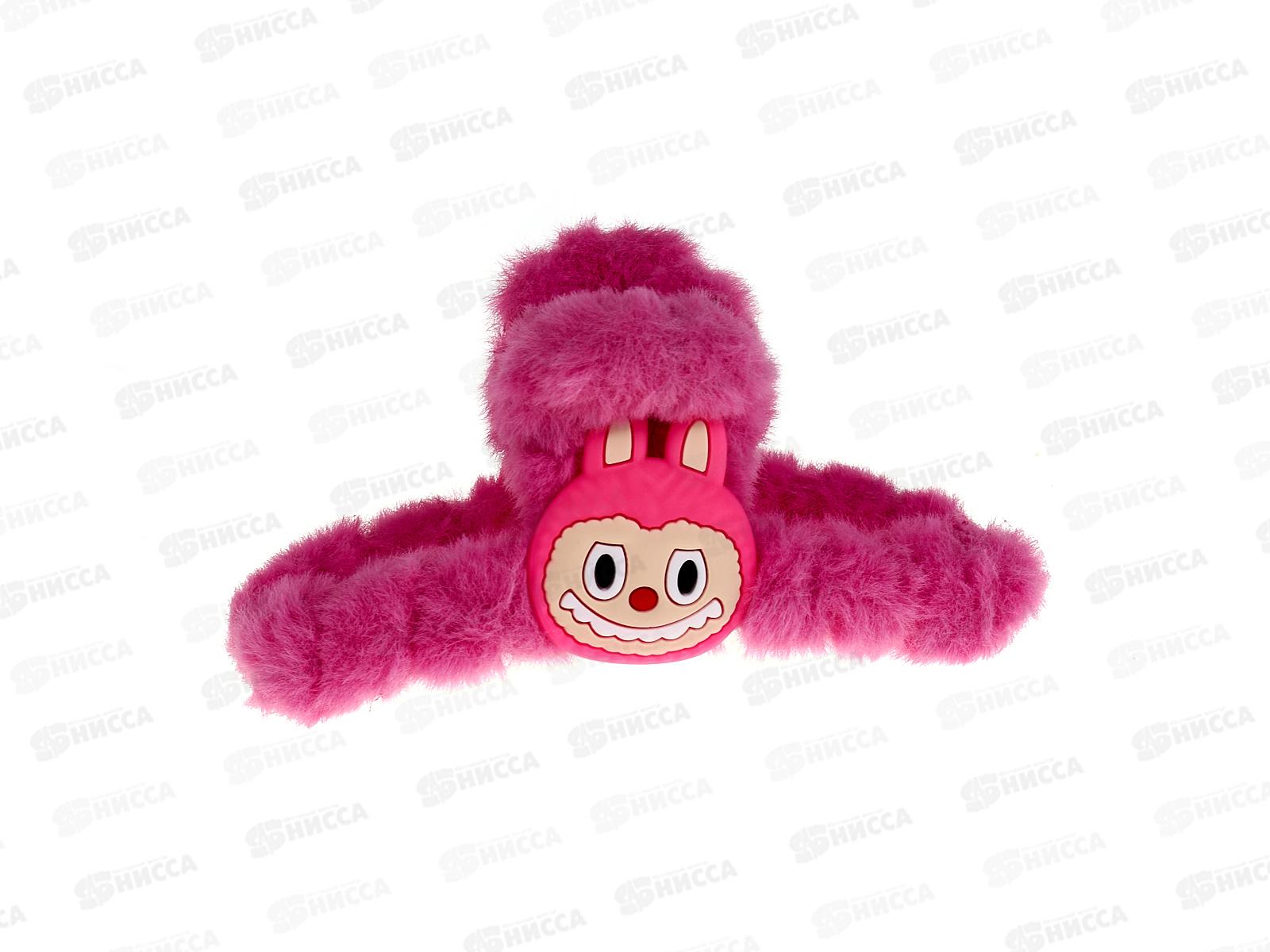 Краб пластик &quotLABUBU&quot 11см мех отделка цветной №2374