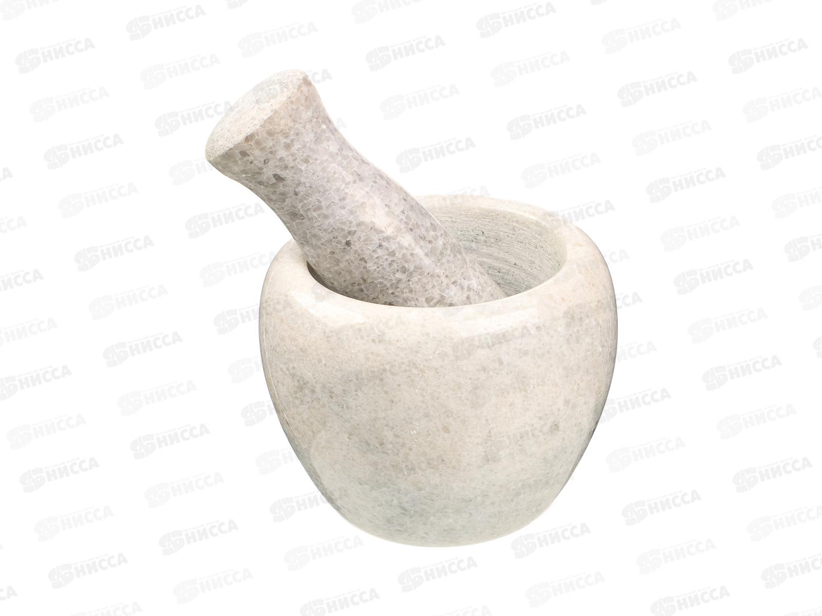 Ступка с пестиком Vetta 10*7.5см мрамор 884-343 г