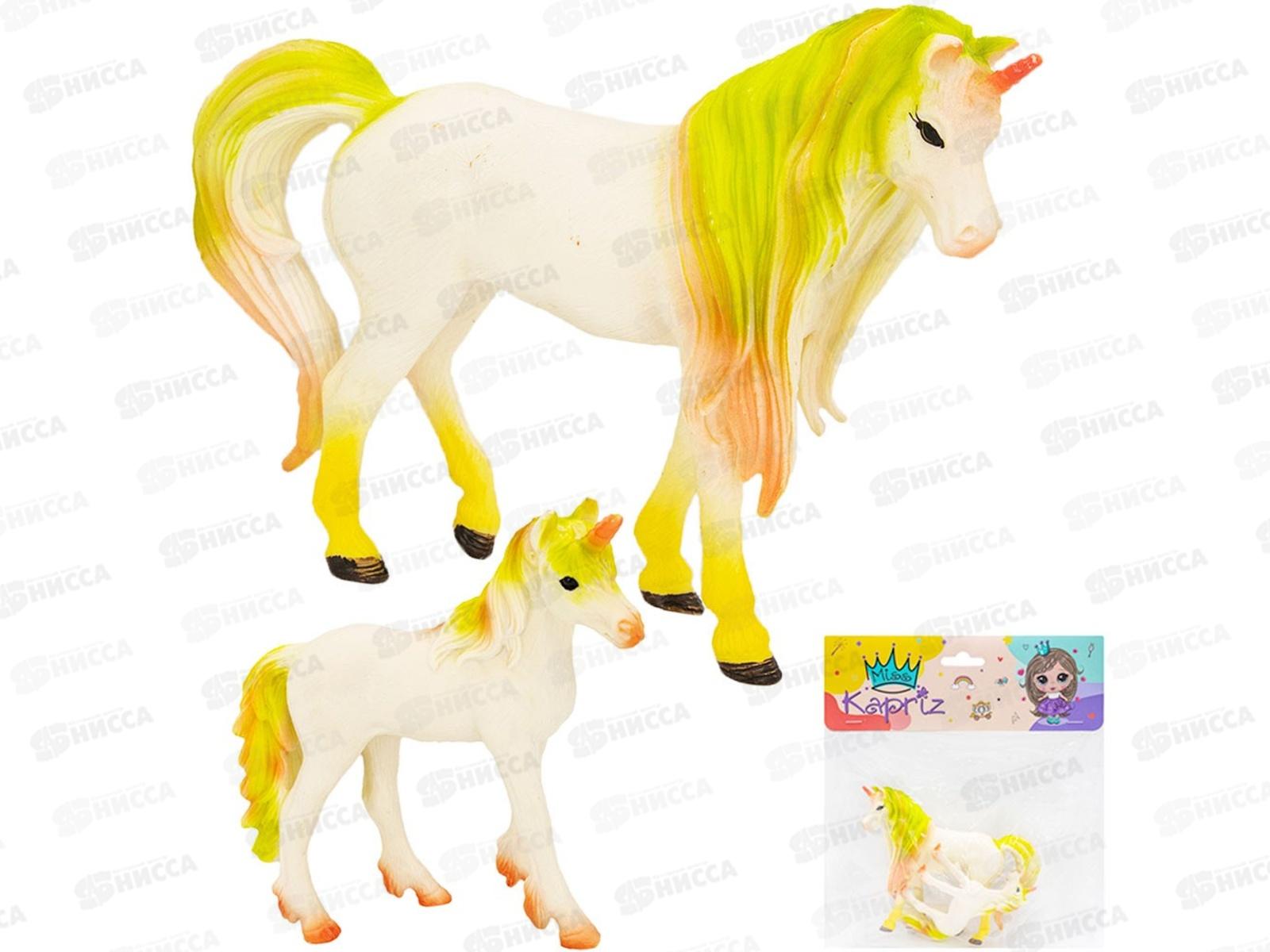 Фигурка Miss Kapriz YSQ9899-Y10B2 Единороги мама и малыш в пак. FCJ0812816