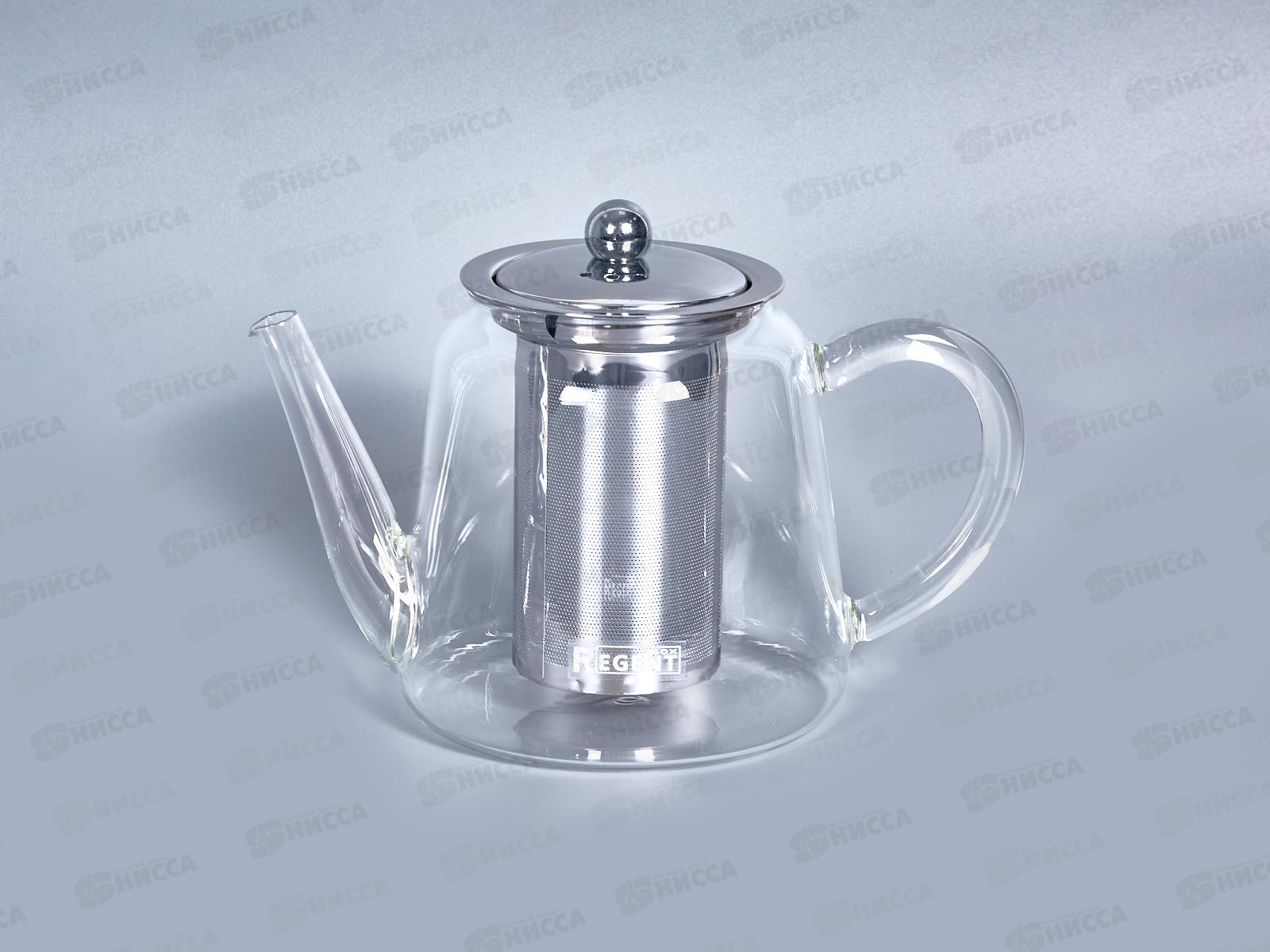 Чайник заварочный 66-3017 0,9л с фильтром Linea Franco