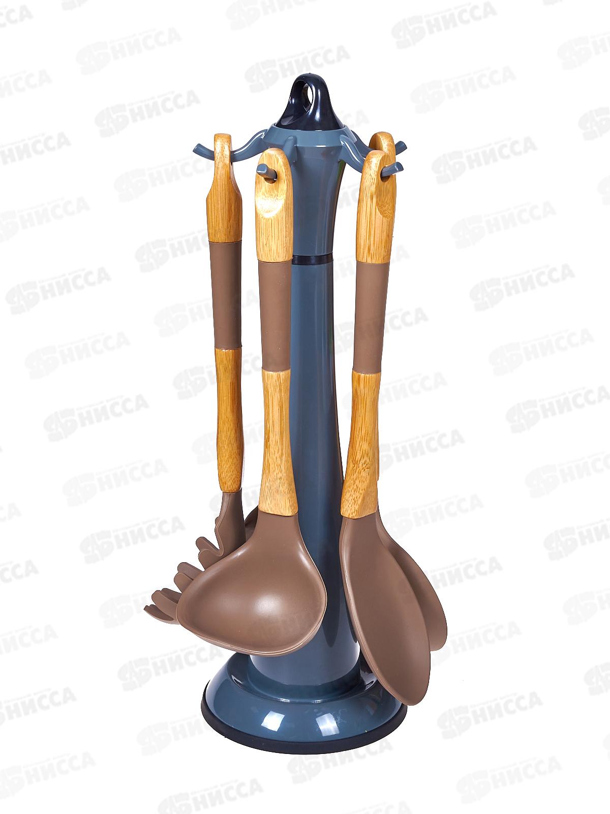 Набор кухонных принадлежностей 74-102 6пр Linea Bamboo