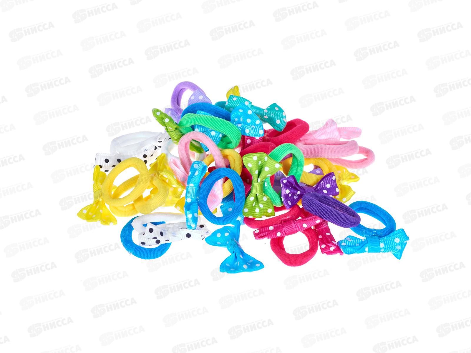 Набор резинок для волос ПГС 30в1 бант Горох бол Р3889-1*12