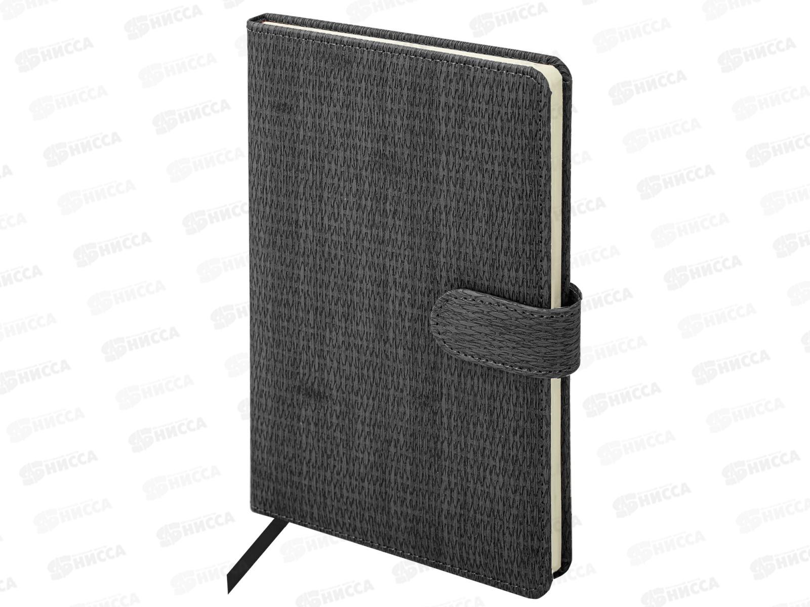 Еженедельник BRAU 2026 А5,Augustus п/кожу, черный, 117161 *10