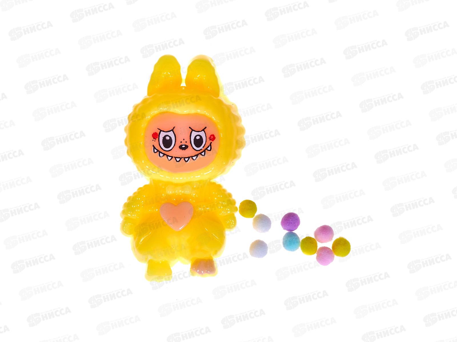 Игрушка-антистресс Зубастик. 9*6см 4 цвета в ассортименте M-20544 *16