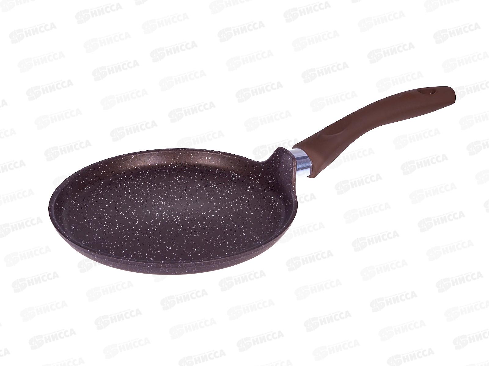 Блинница Marble Induction 220мм с ручкой АП коф мрам сбмки220а/222а