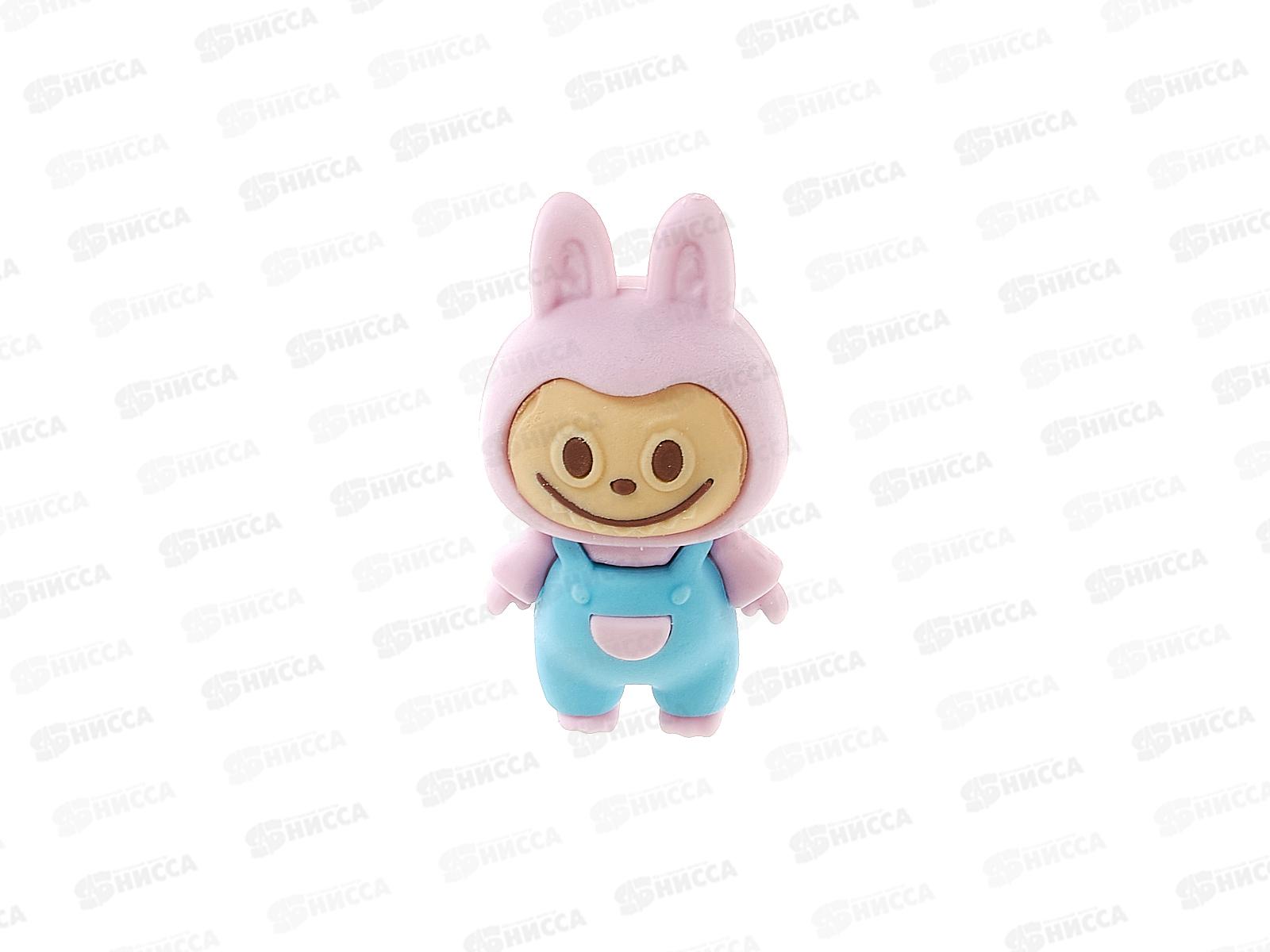 Ластик MAZARI Зубастик, ассорти 4цв. фигурный M-1126 *36