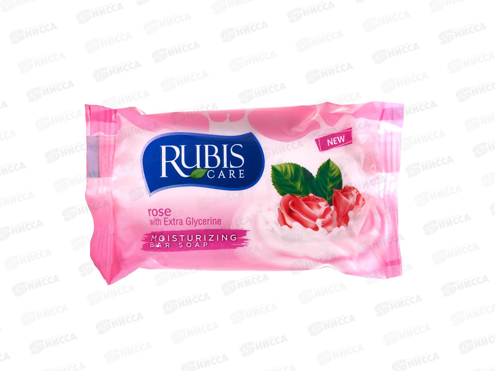 Rubis мыло туалетное Rose 90г *96