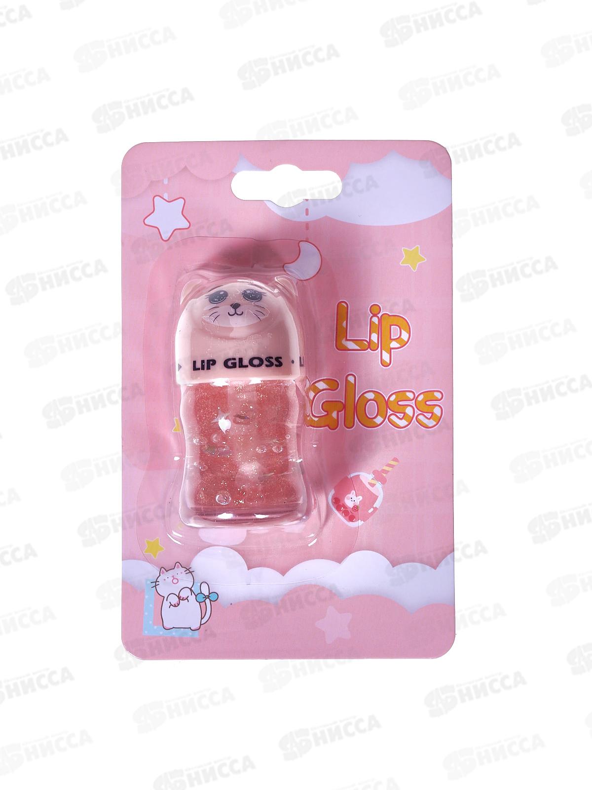 Блеск для губ Котик с клубничным джемом 5,2мл