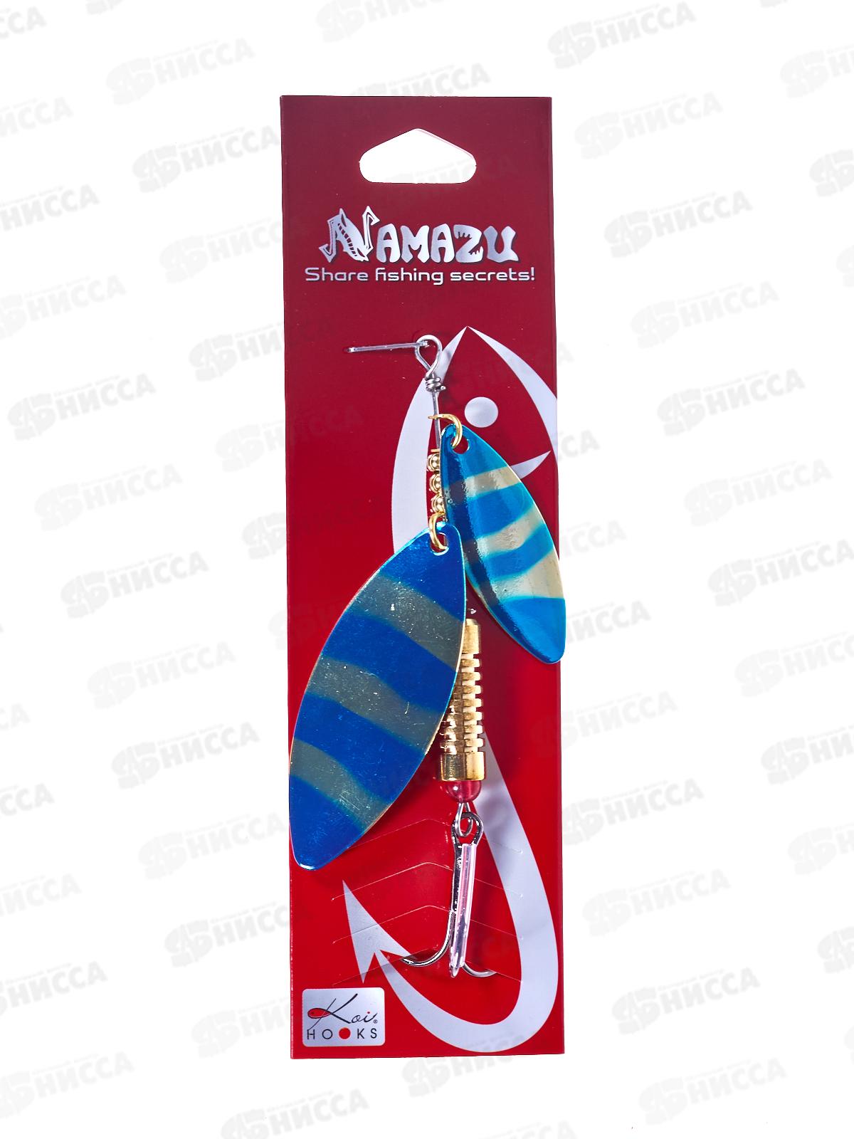 Блесна вращ. Namazu Ahimonda, вес 19 г, цвет 164/200/