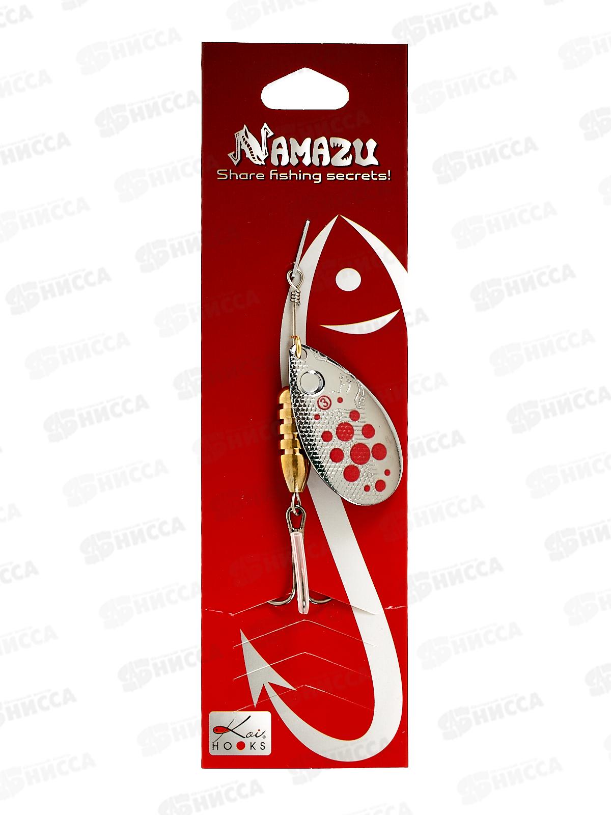 Блесна вращ. Namazu Balna-Zzar, вес 9.5г, цвет 04/200/