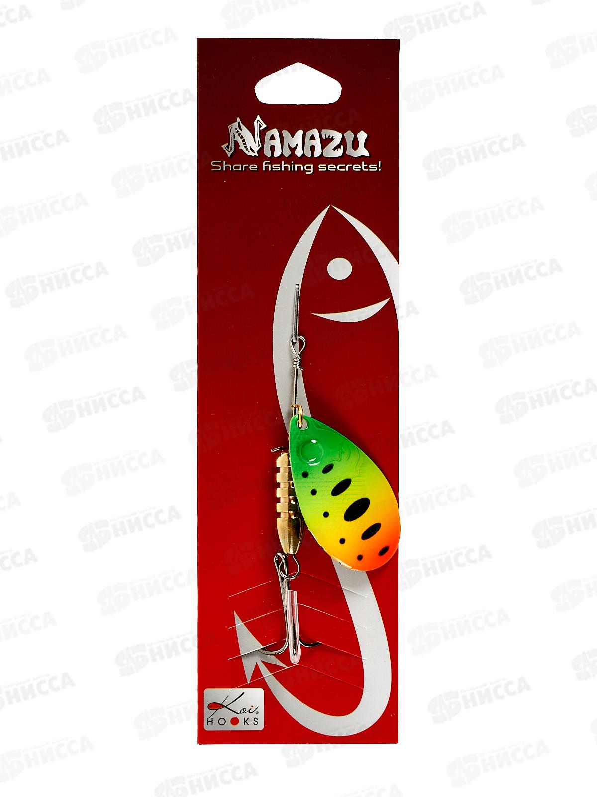 Блесна вращ. Namazu Balna-Zzar, вес 9.5г, цвет 07/200/