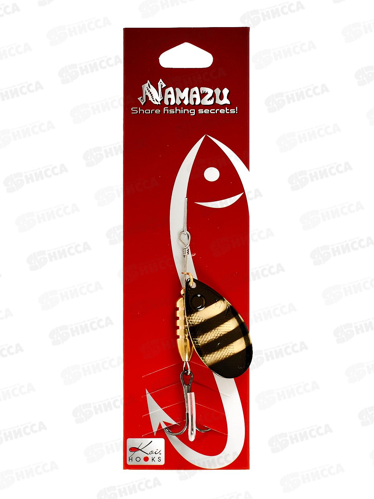 Блесна вращ. Namazu Balna-Zzar, вес 9.5г, цвет 165/200/