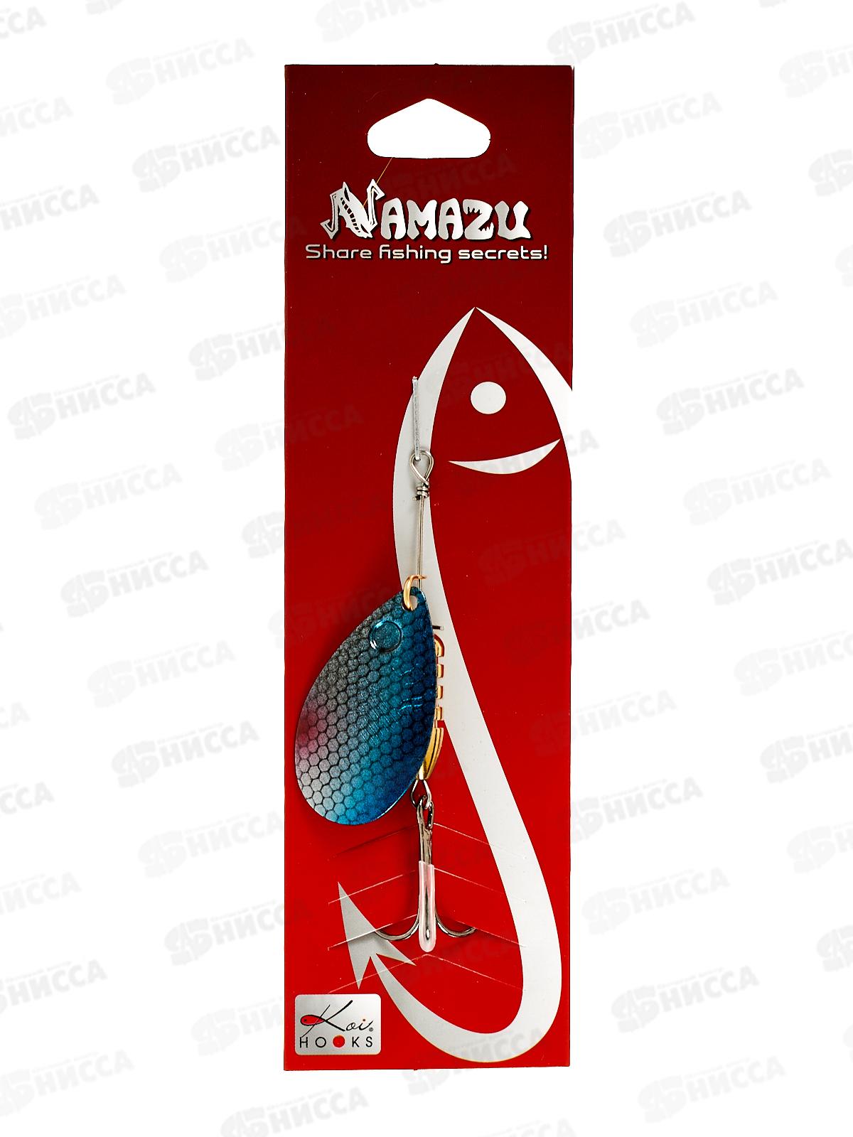 Блесна вращ. Namazu Balna-Zzar, вес 9.5г, цвет 168/200/