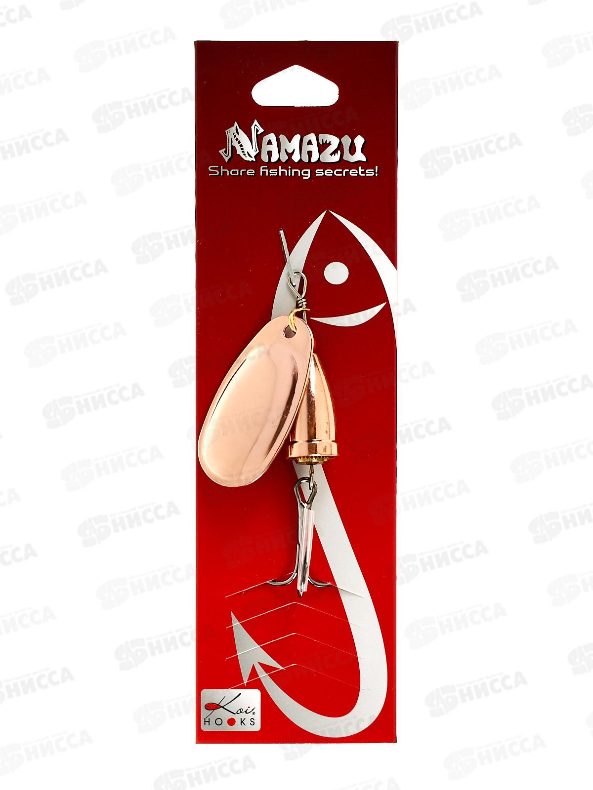 Блесна вращ. Namazu Lothar, вес 12 г, цвет 03 (медь)/200/