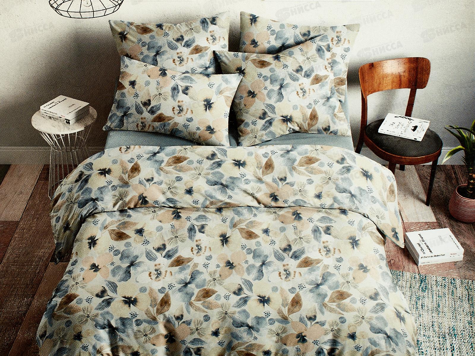 КПБ 2,0сп с евро прост. Поплин 120гр НН Эвери 20603-1+20312-1 70*70(2)