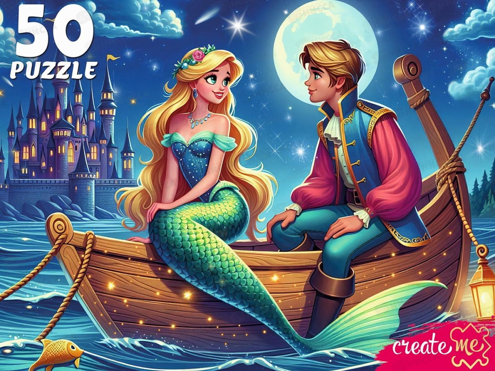 ПАЗ 50 эл. Русалочка и принц, УК50-0217 *24