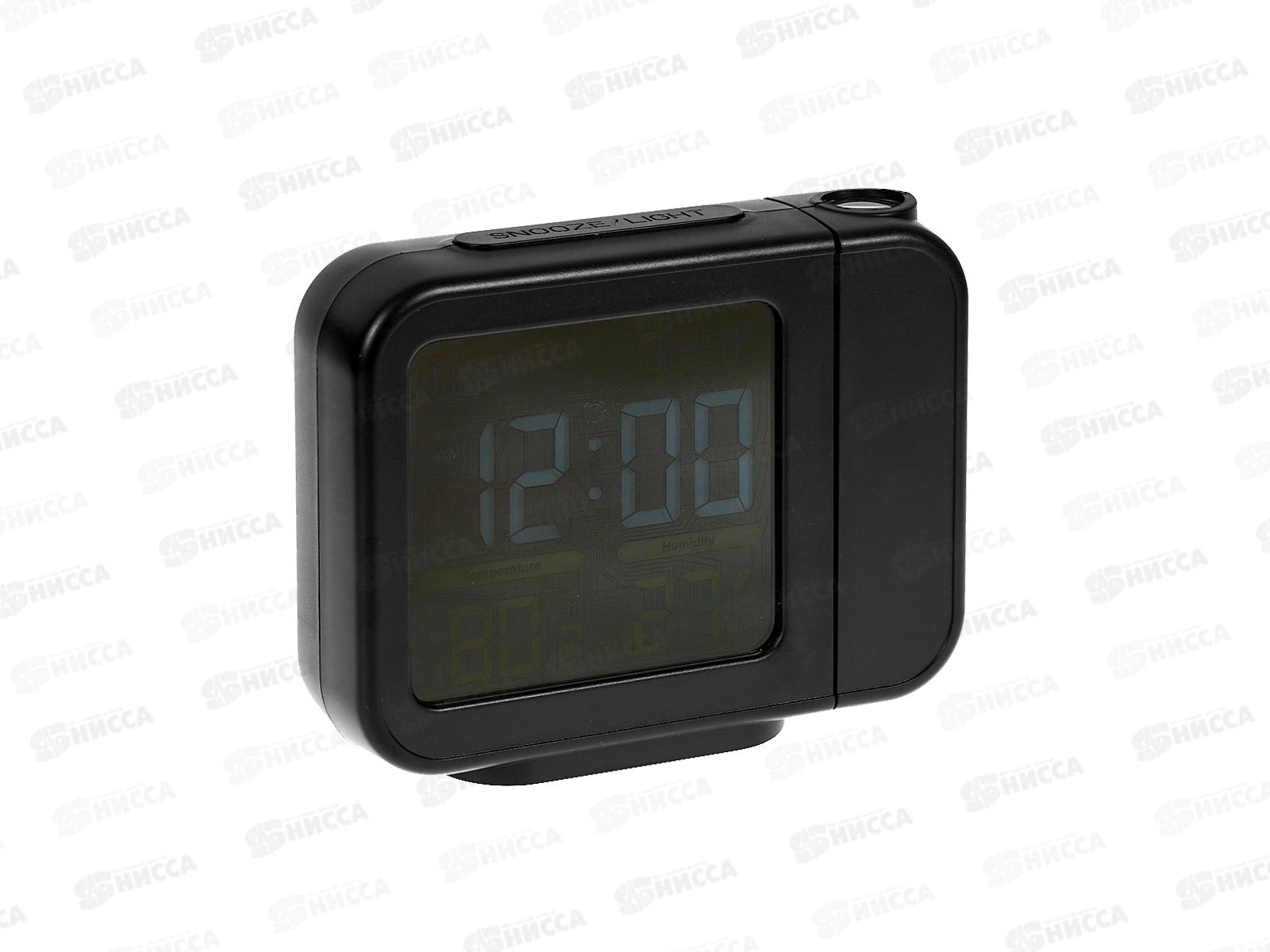 Часы-метеостанция Perfeo Light с проекцией времени, температура, влажность, PF_E2130