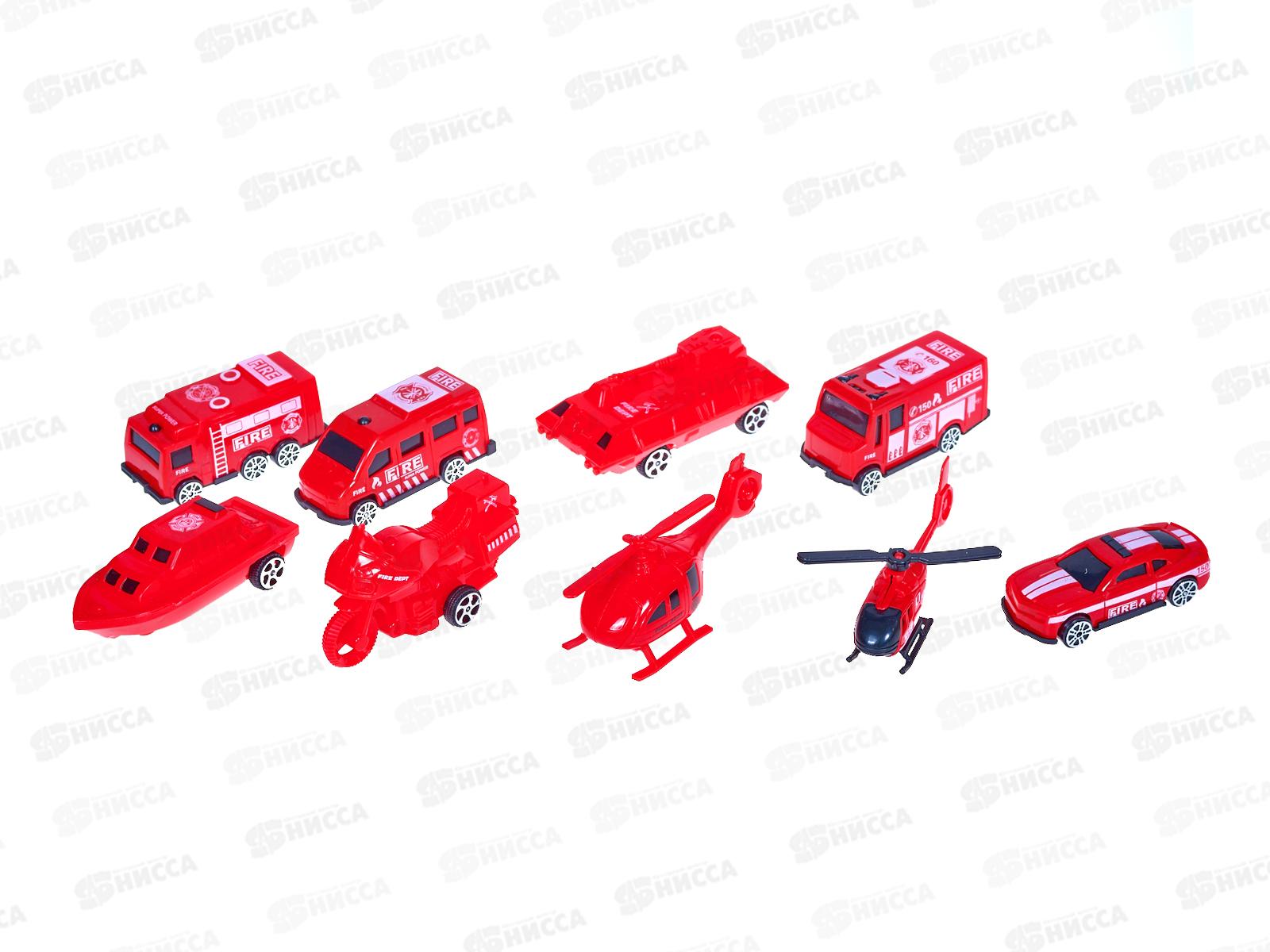 Набор машин пожарной техники №115-158 пакет 24*4*21