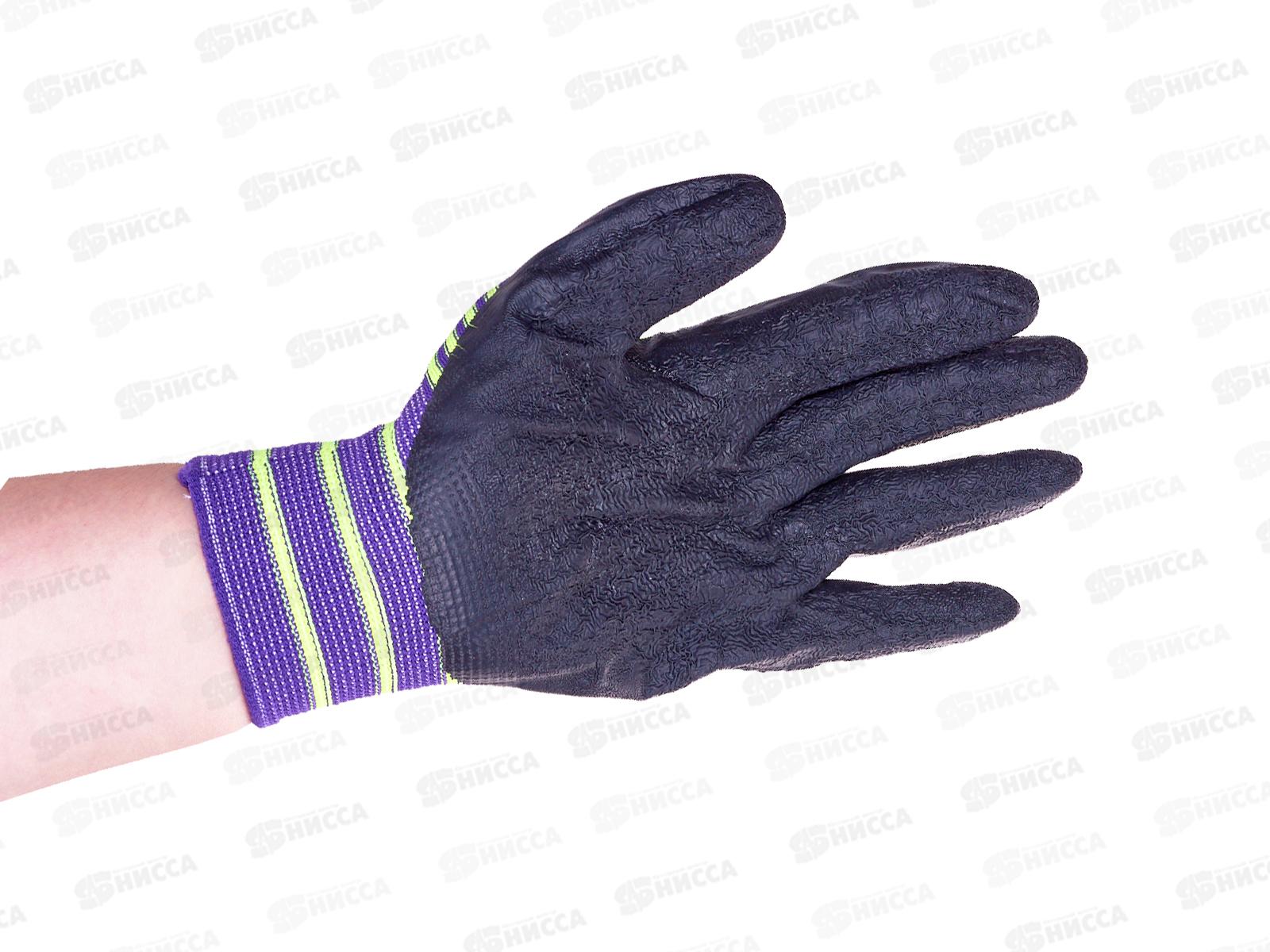 Перчатки нейлоновые №10 ТОРРО с латексом *12/840