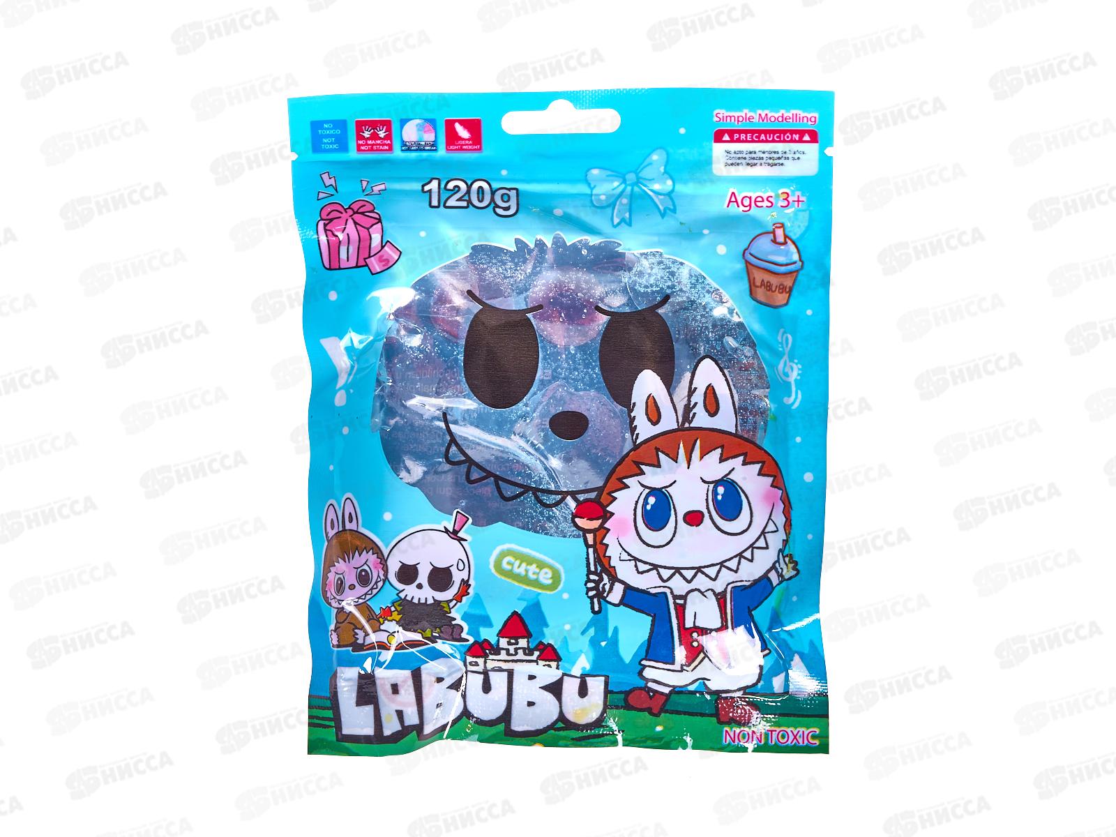 Слайм Зубастик 120гр. ассорти 6цветов М-20579 *12