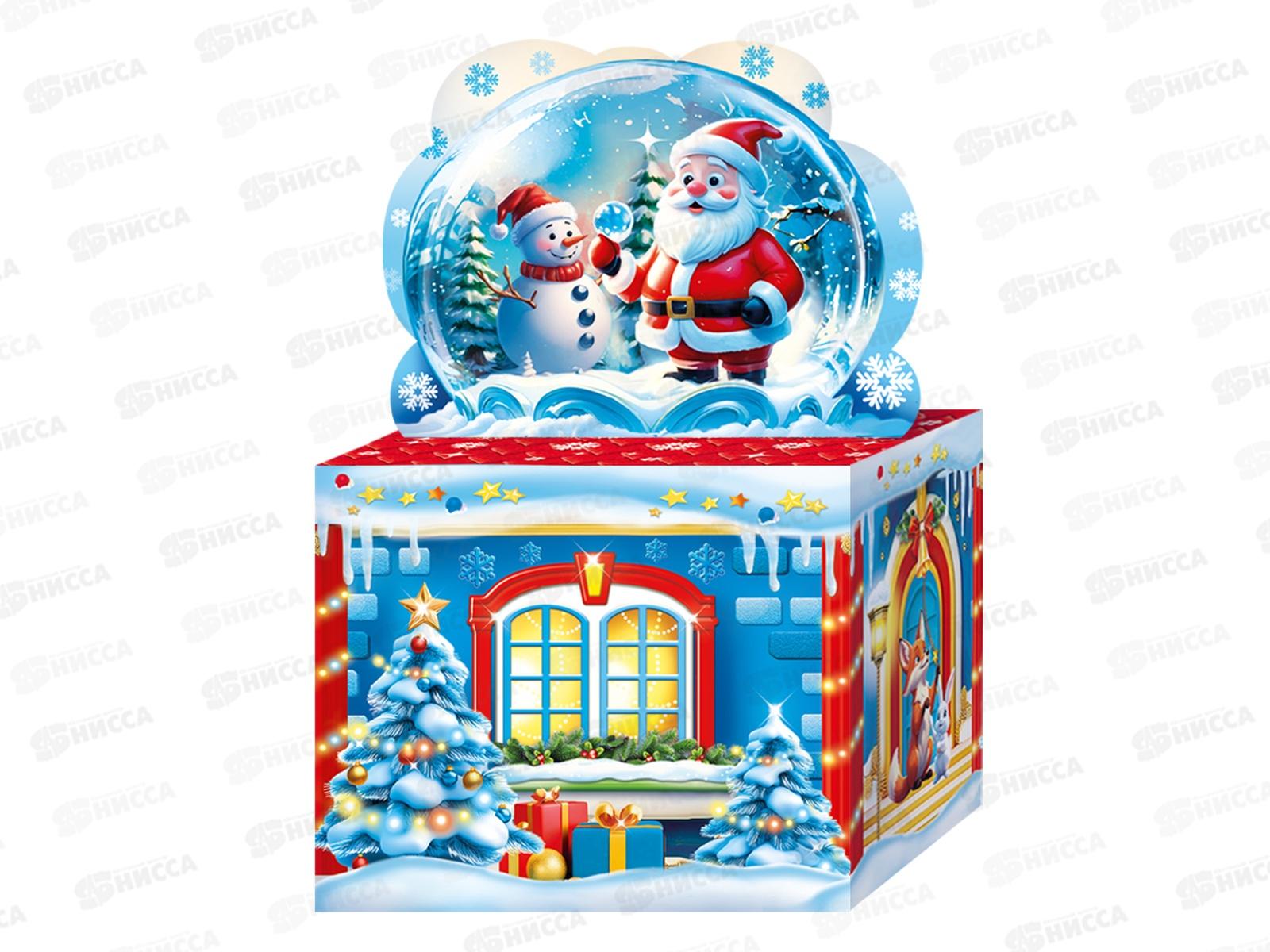 Коробка картонная 0,8кг Снежный шар 145*100*120/220 *150