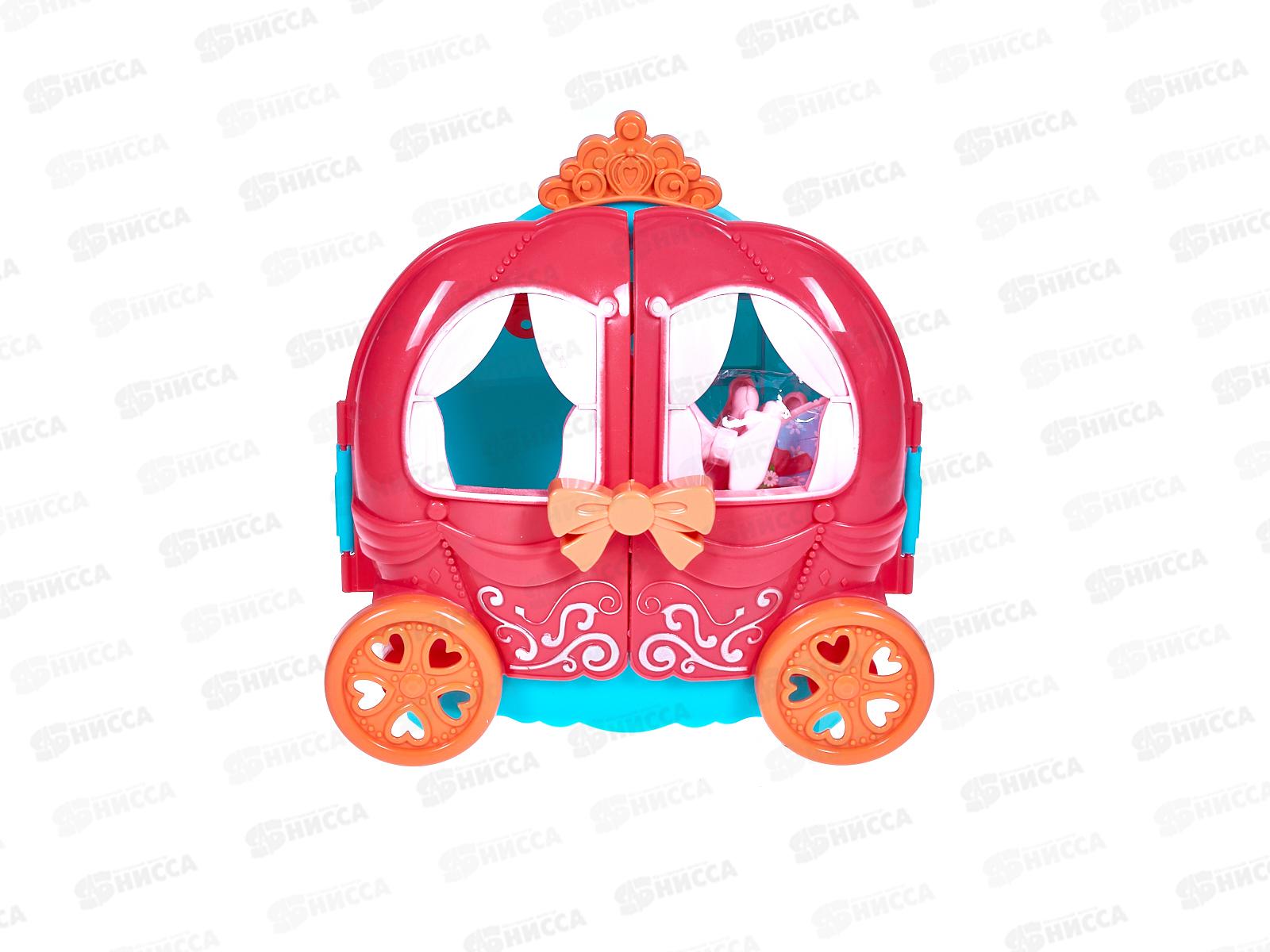 Карета №8800-17, с аксессуарами, в коробке 19*6,5*16