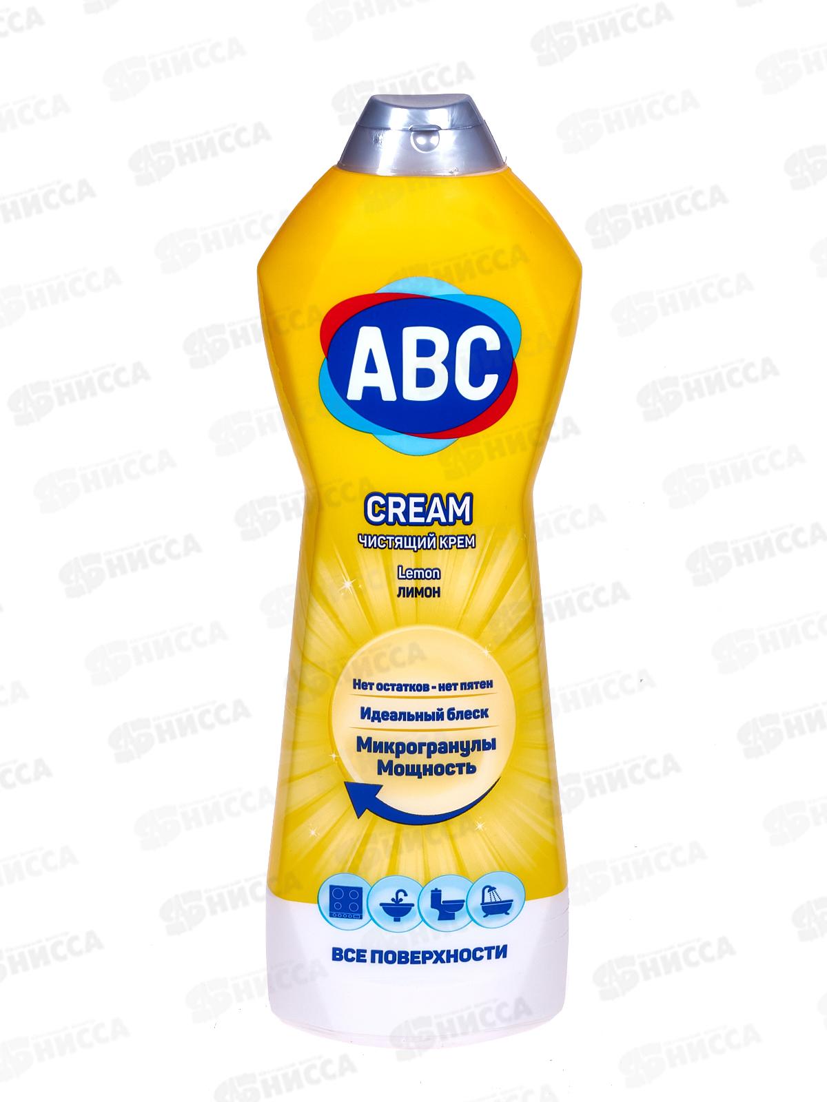 ABC Чистящий крем Лимон 750мл *20