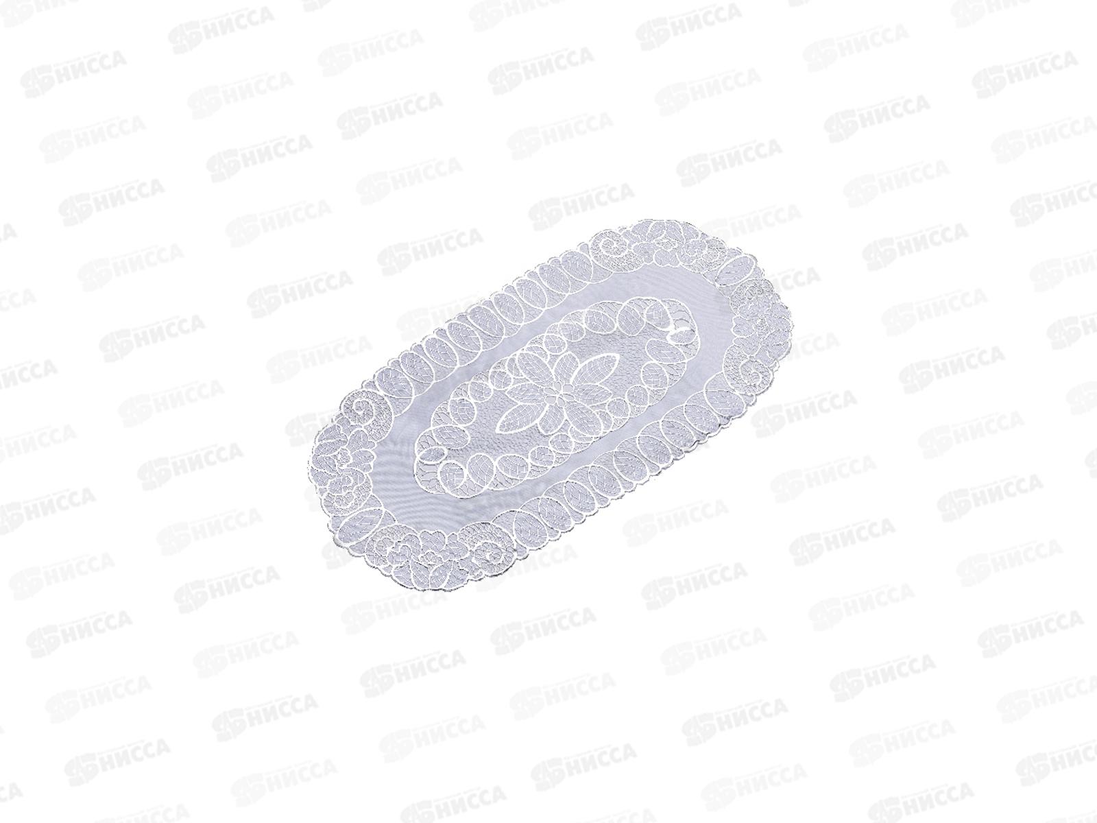 Салфетка ажурная GRACE Лейс 40*84 LO-1009B овал 109346 *12