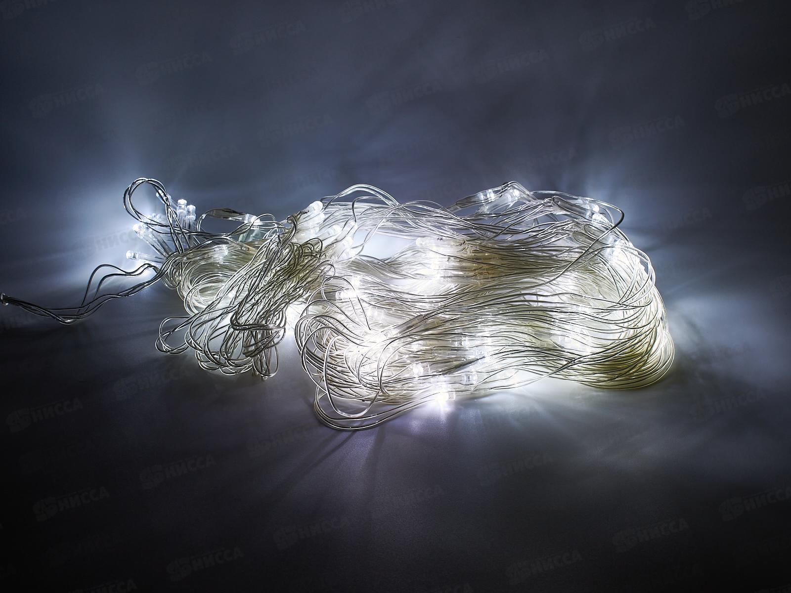 Гирлянда 1,5м*2м Сетка 144LED белый 183-756