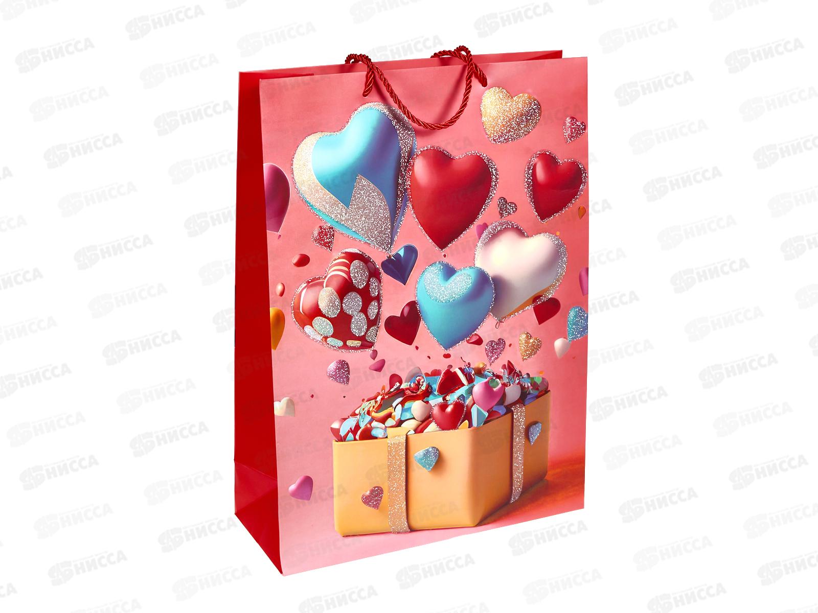 Пакет подарочный 3892 30*41,5*12см бумажный (065312) *12