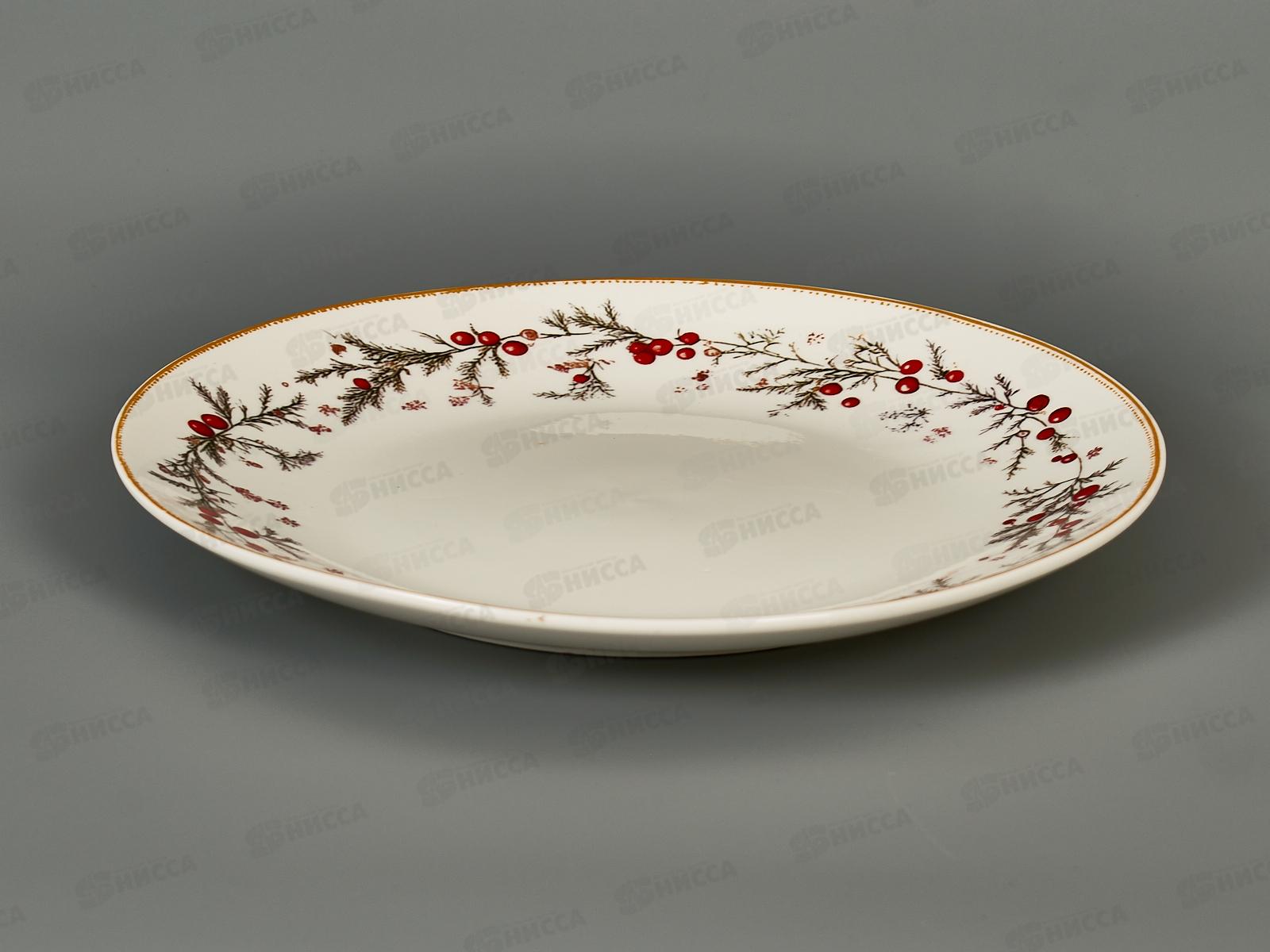 Тарелка &quotАромат зимы&quot 25см керам 893-290