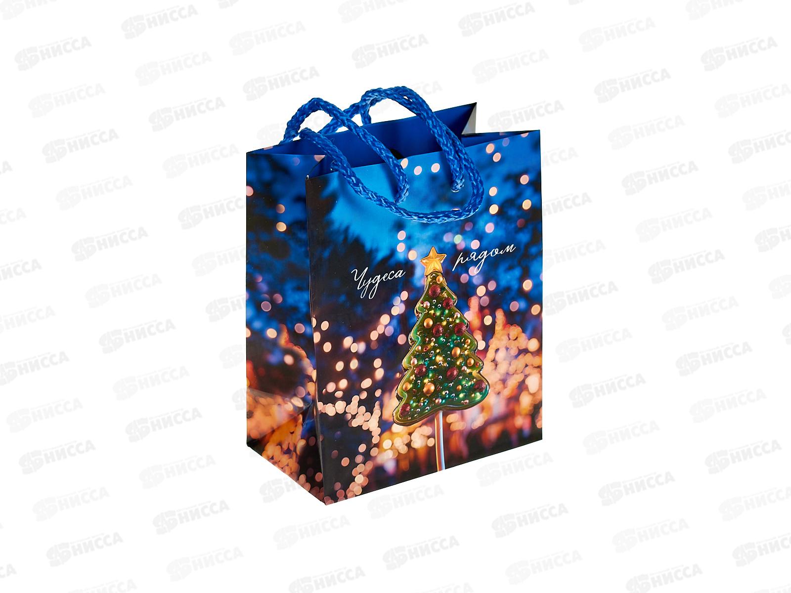 Пакет бум. подарочный НГ 11,5*14,5*6,5 0191.586