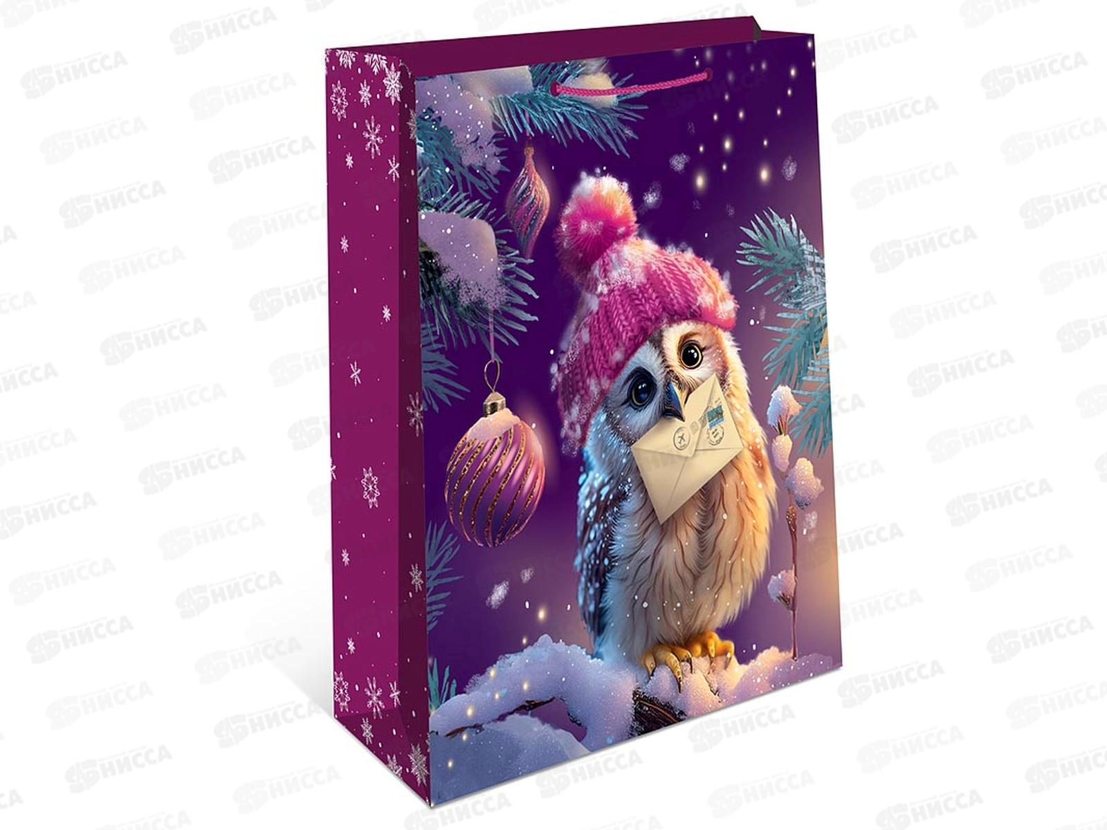 Пакет бум. подарочный НГ 18*22,3*10 0192.557