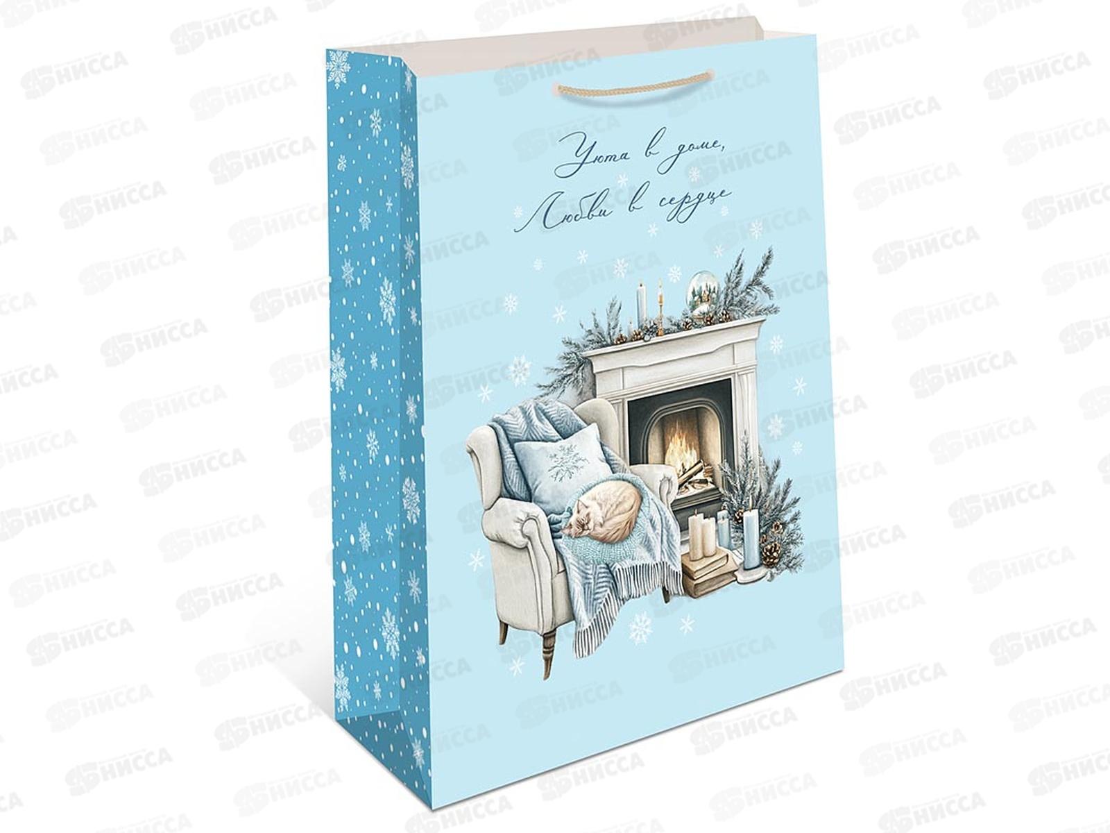 Пакет бум. подарочный НГ 18*22,3*10 0192.610