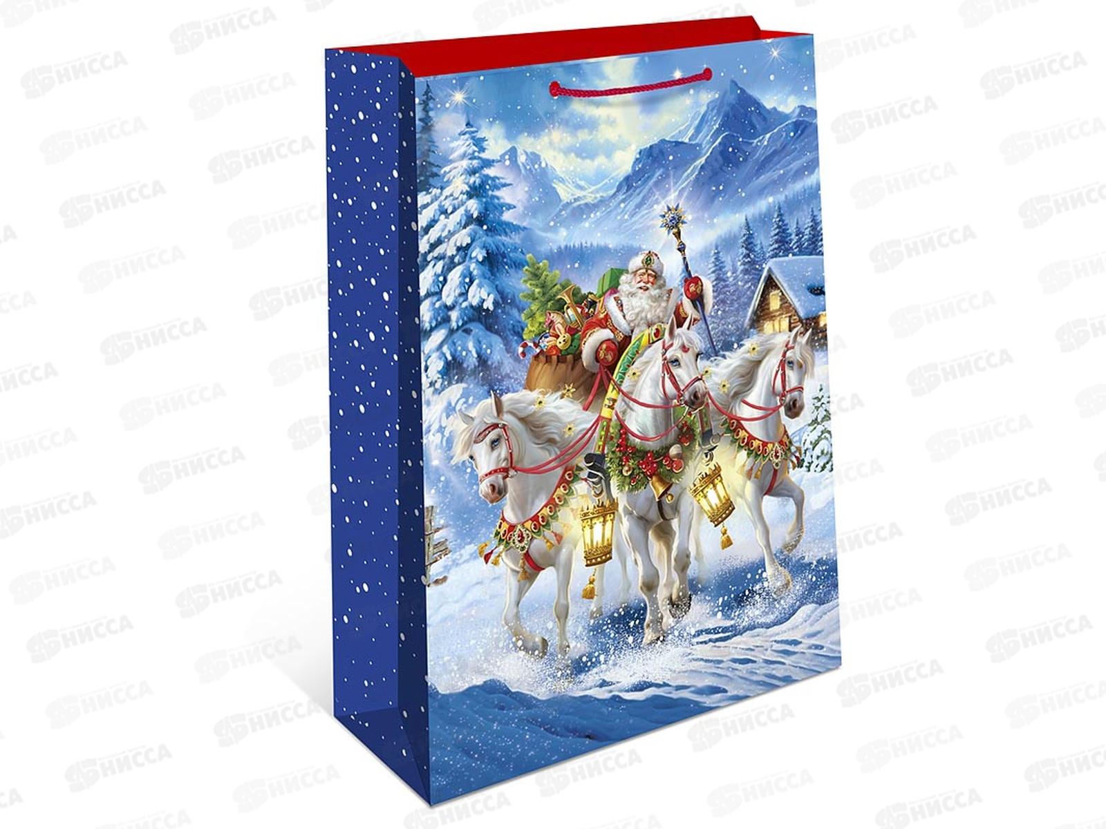 Пакет бум. подарочный НГ 18*22,3*10 0192.620