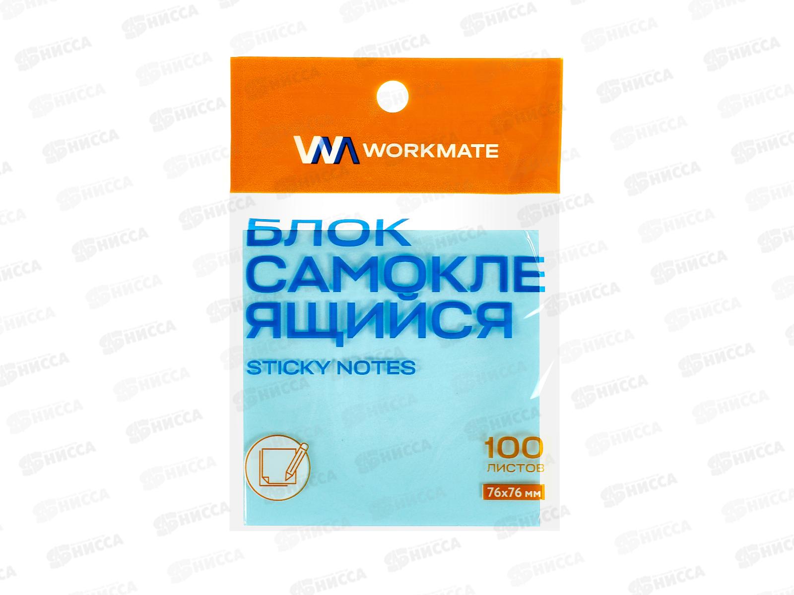 Блок липкий OFFICE LINE 76*76мм, 4-х цветная, 100л, 14-7517 *12