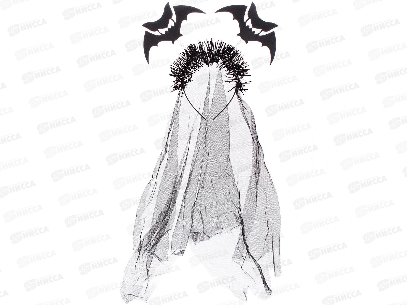 Ободок карнавальный  &quotHelloween-Ужасный праздник&quot микс 774-176