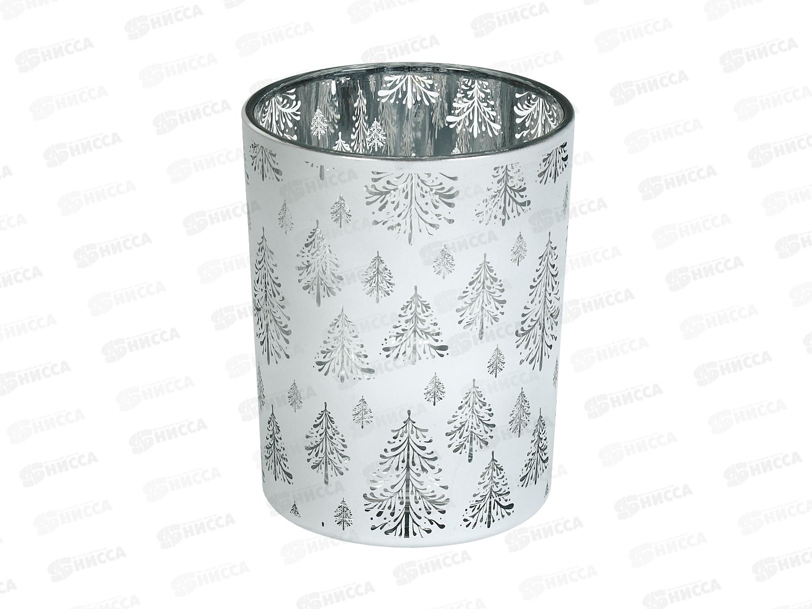 Подсвечник &quotСказочная метель&quot 10*12,5см белый 201-3931