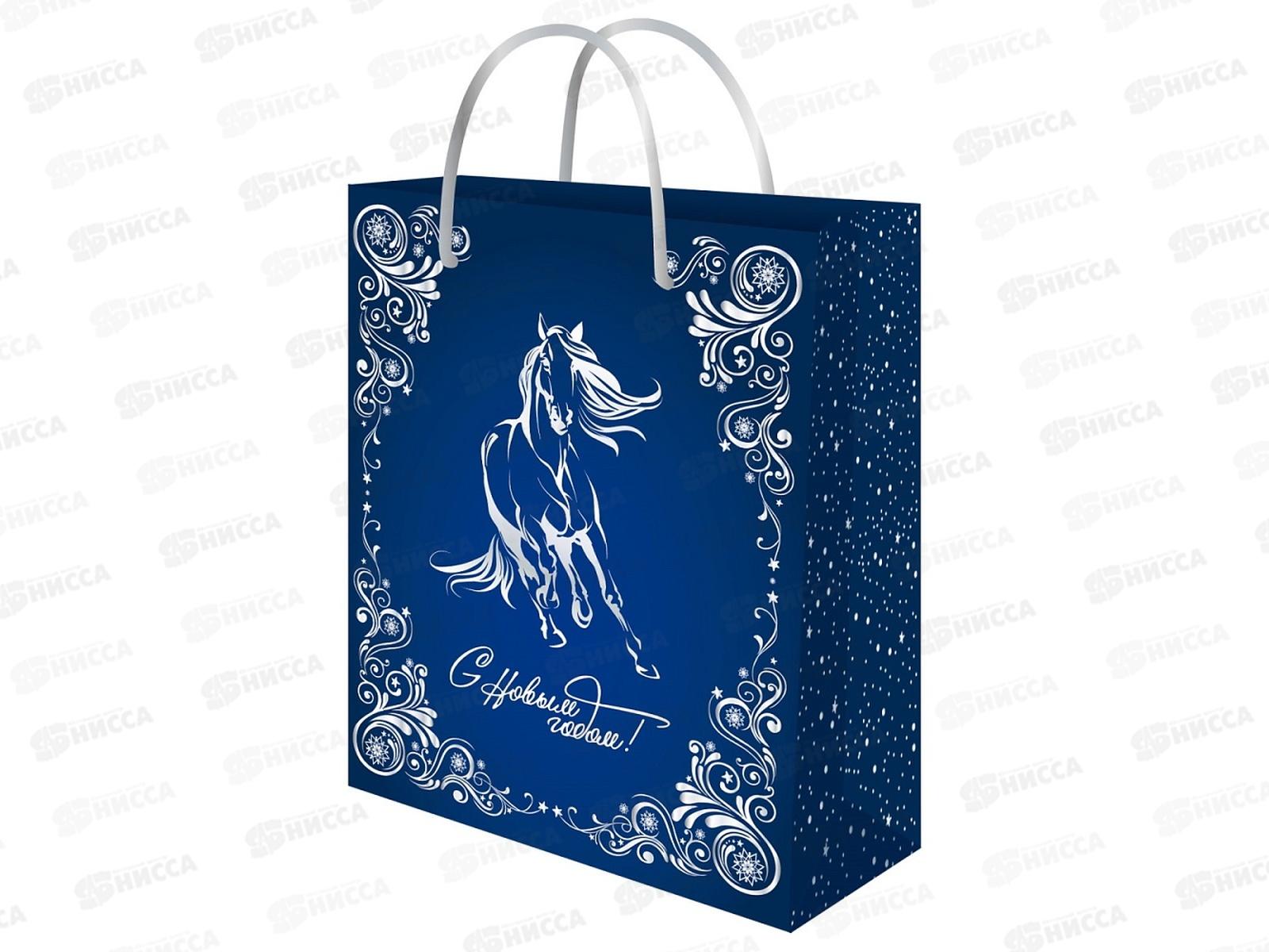 Пакет подарочный MI 18х23х10см (M) Грациозный конь, ППК-2420 *12