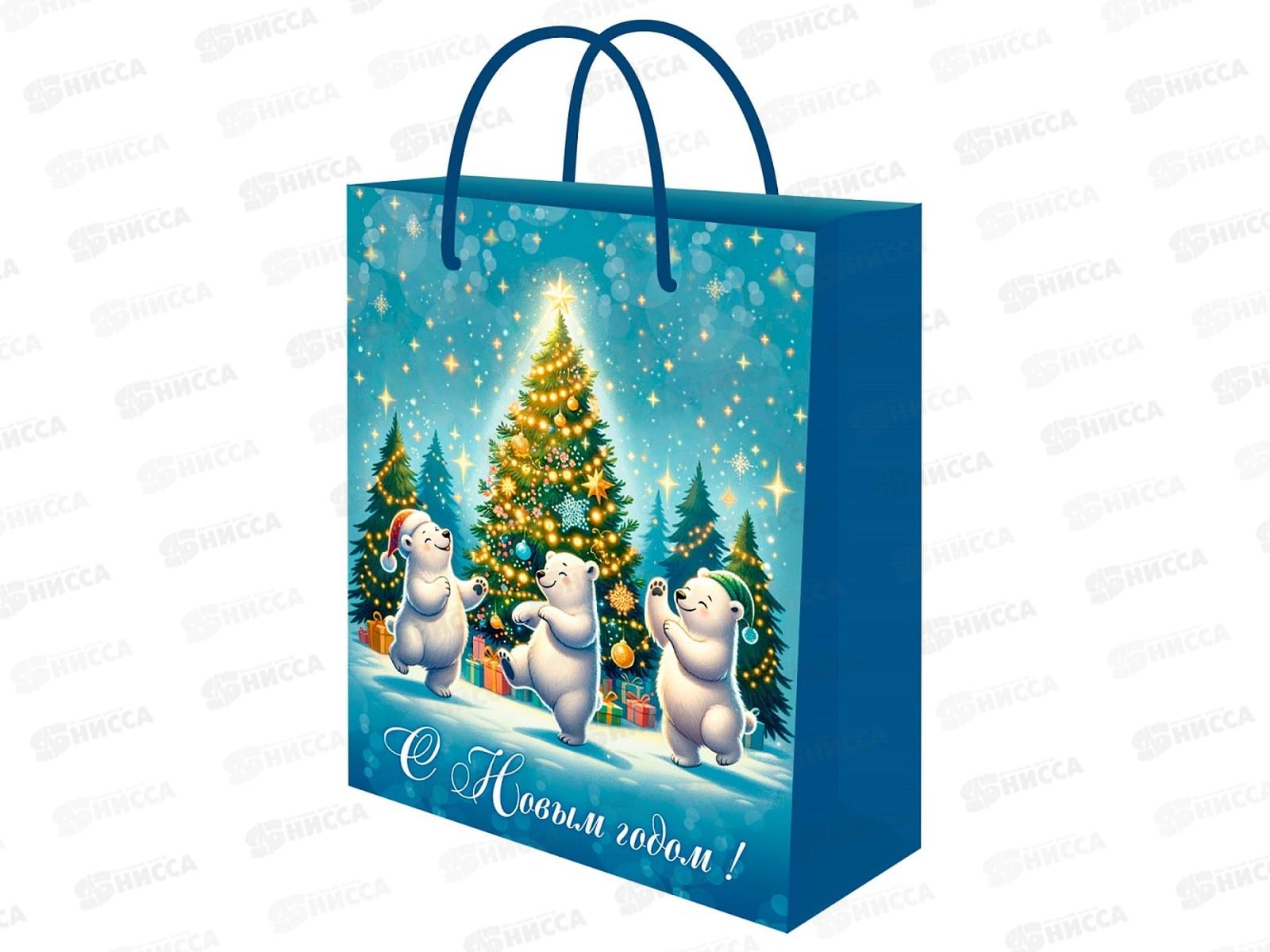 Пакет подарочный MI 18х23х8см (M) Хоровод ППК-2319 *12