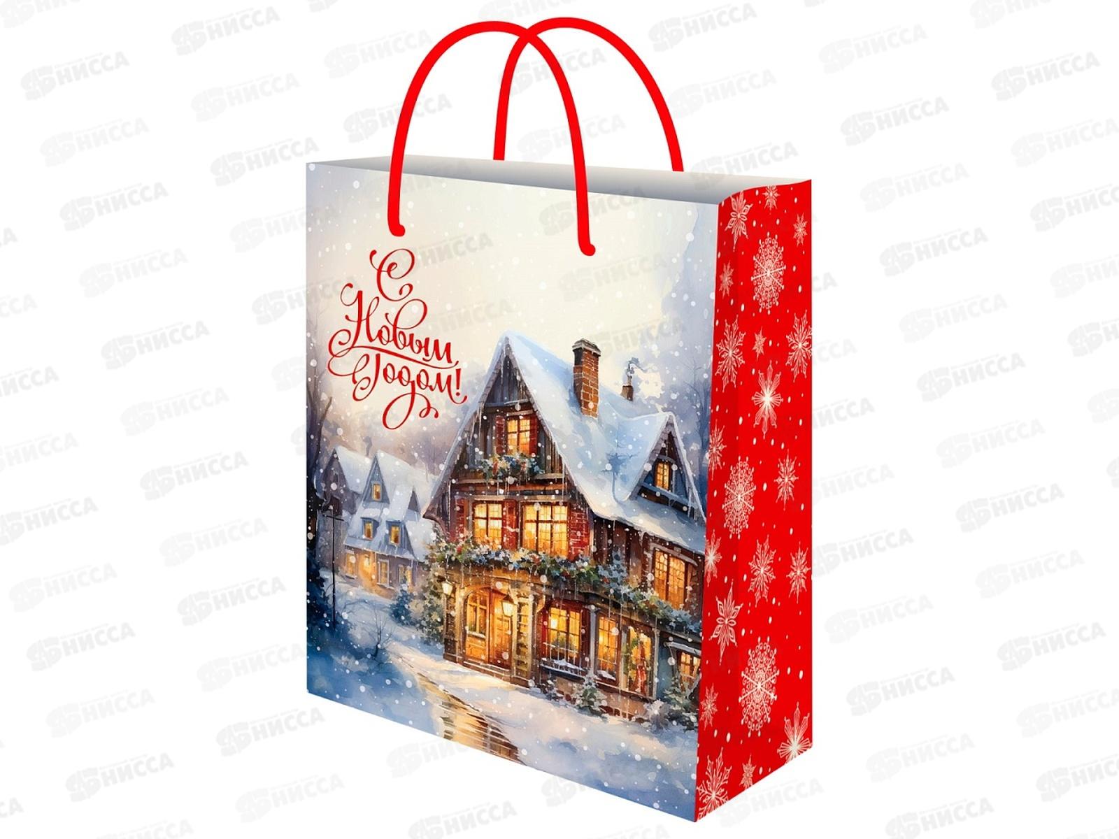 Пакет подарочный MI 18х23х10см (M) Исполнение желаний, ППК-2321 *12