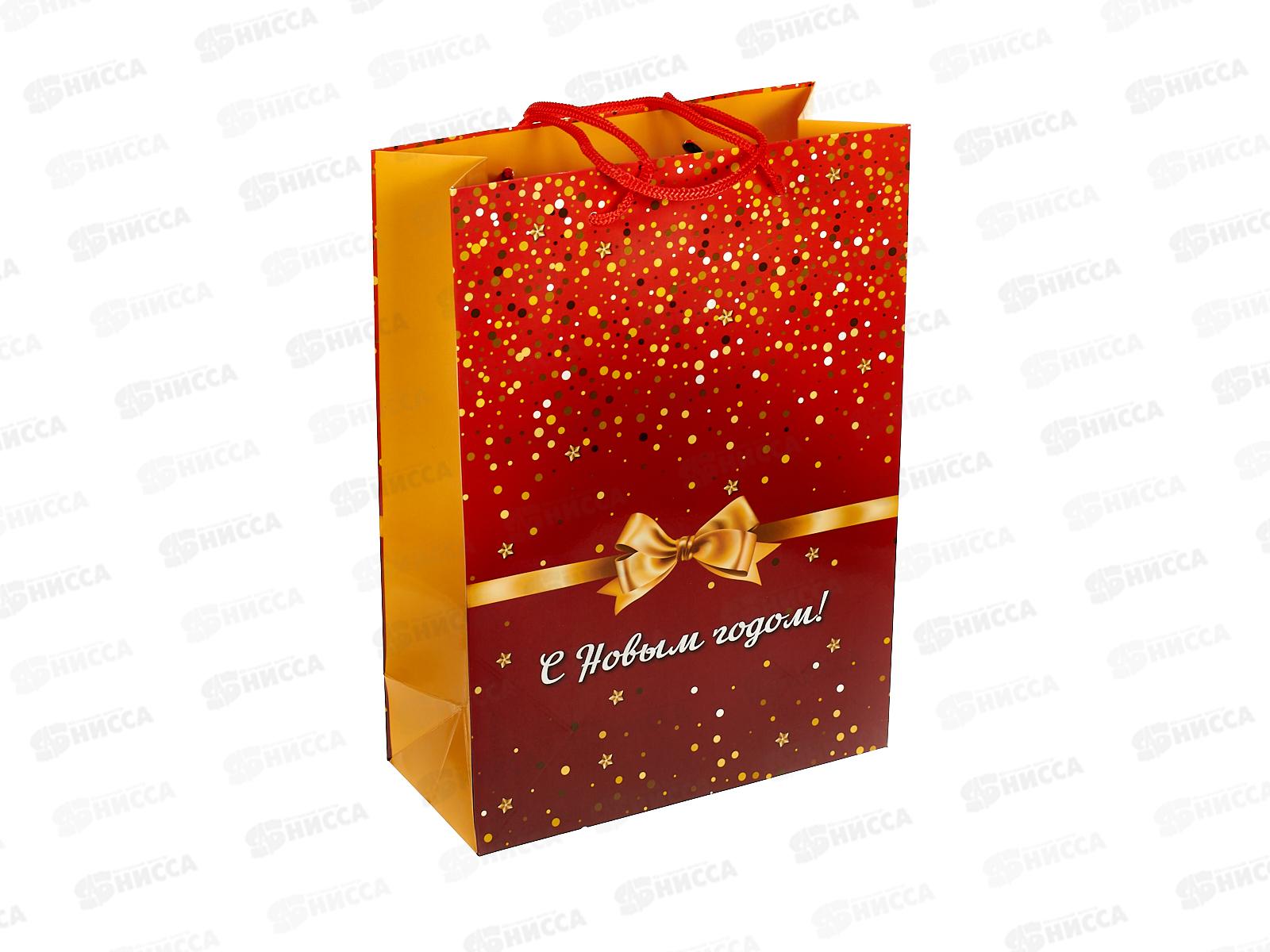 Пакет подарочный MI 22х31х10см (МL) Праздник, ППК-2332*12