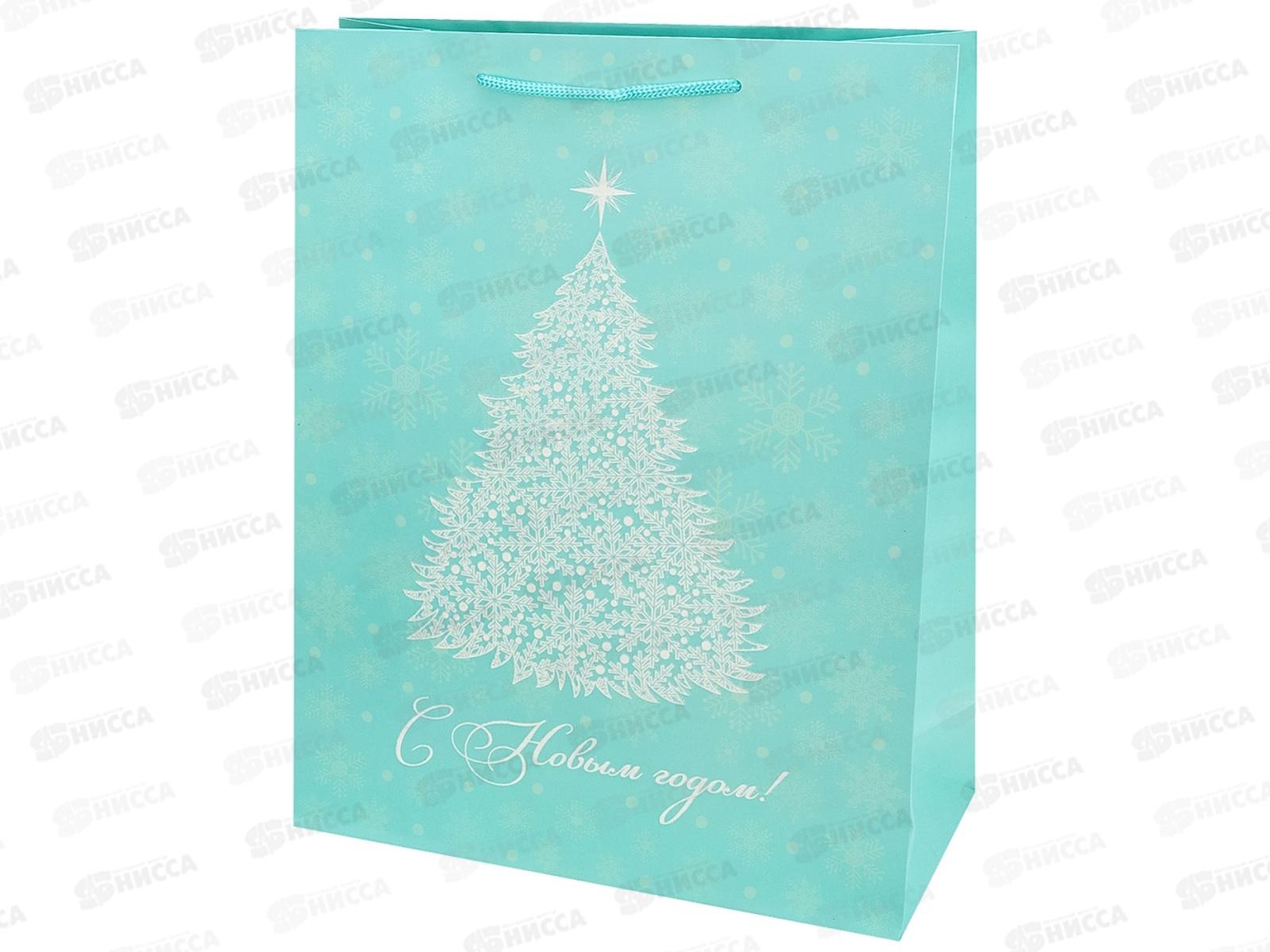 Пакет подарочный MI 32,4х44,5х10,2см Чудо новогоднее,ППК-2367 *12